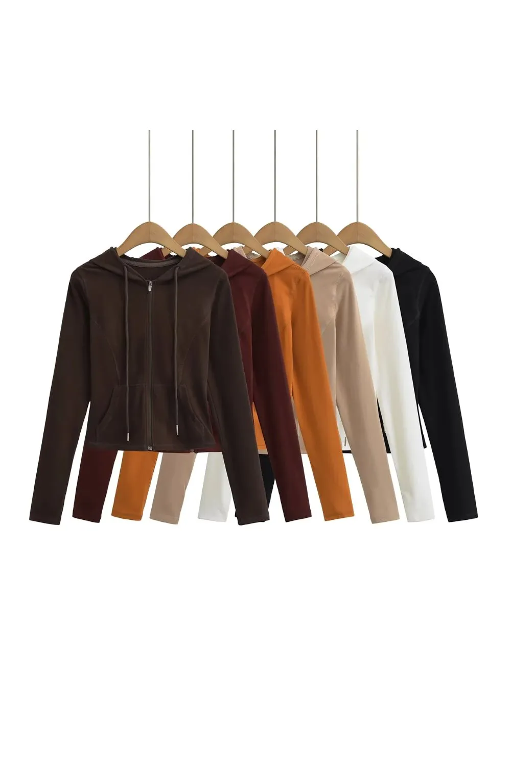 'Alicia' Women's Stylish Hooded Pullover Pullover (6 color)