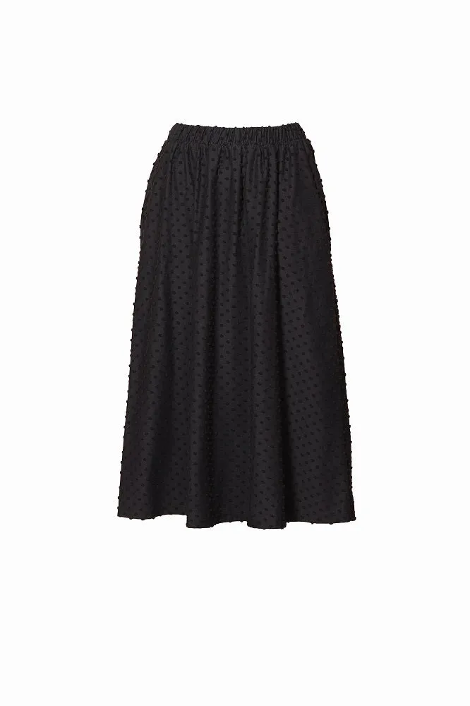 Ana Skirt Dot Black