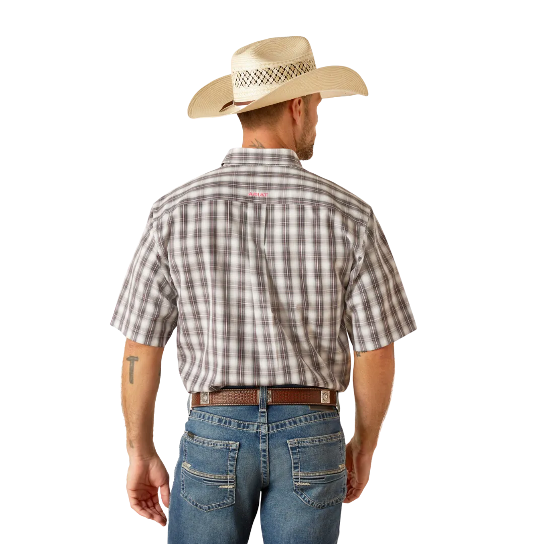 Ariat Men's Berkle Plaid Black Shirt