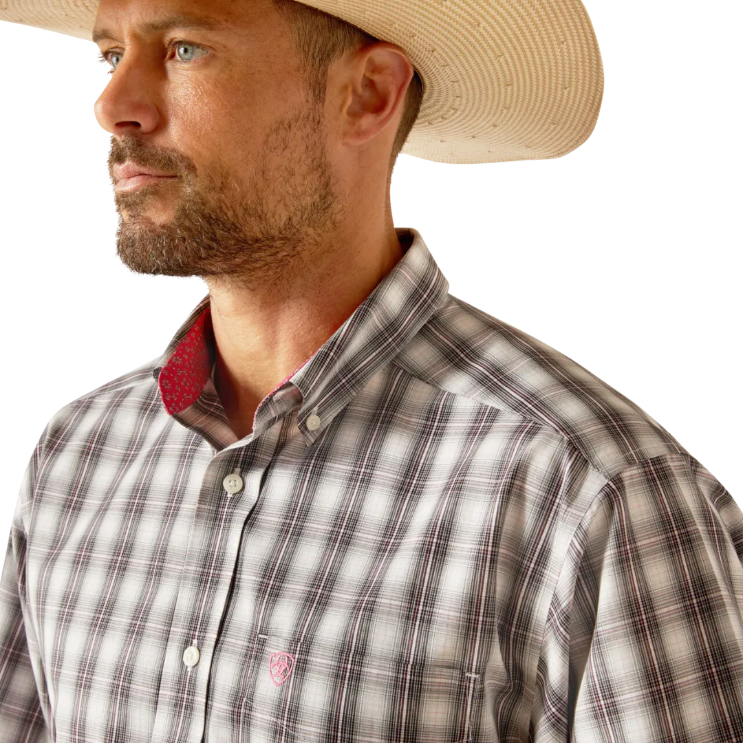 Ariat Men's Berkle Plaid Black Shirt