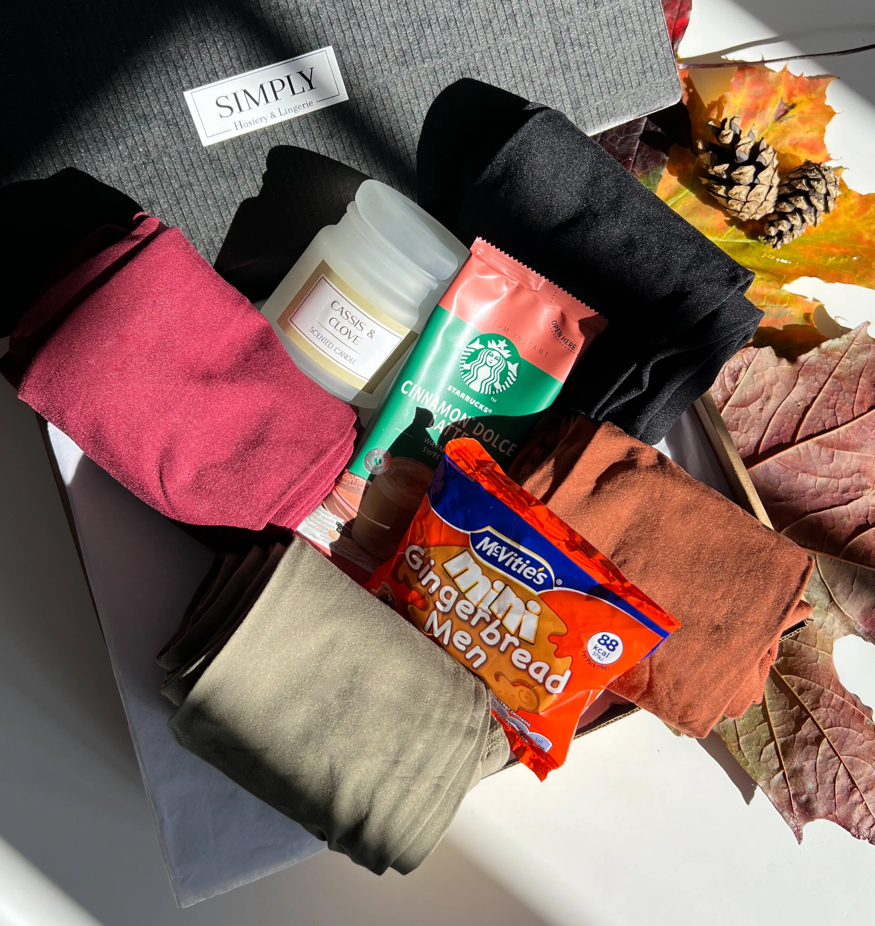 Autumn Spice Limited Edition Treat Box - Opaque Tights