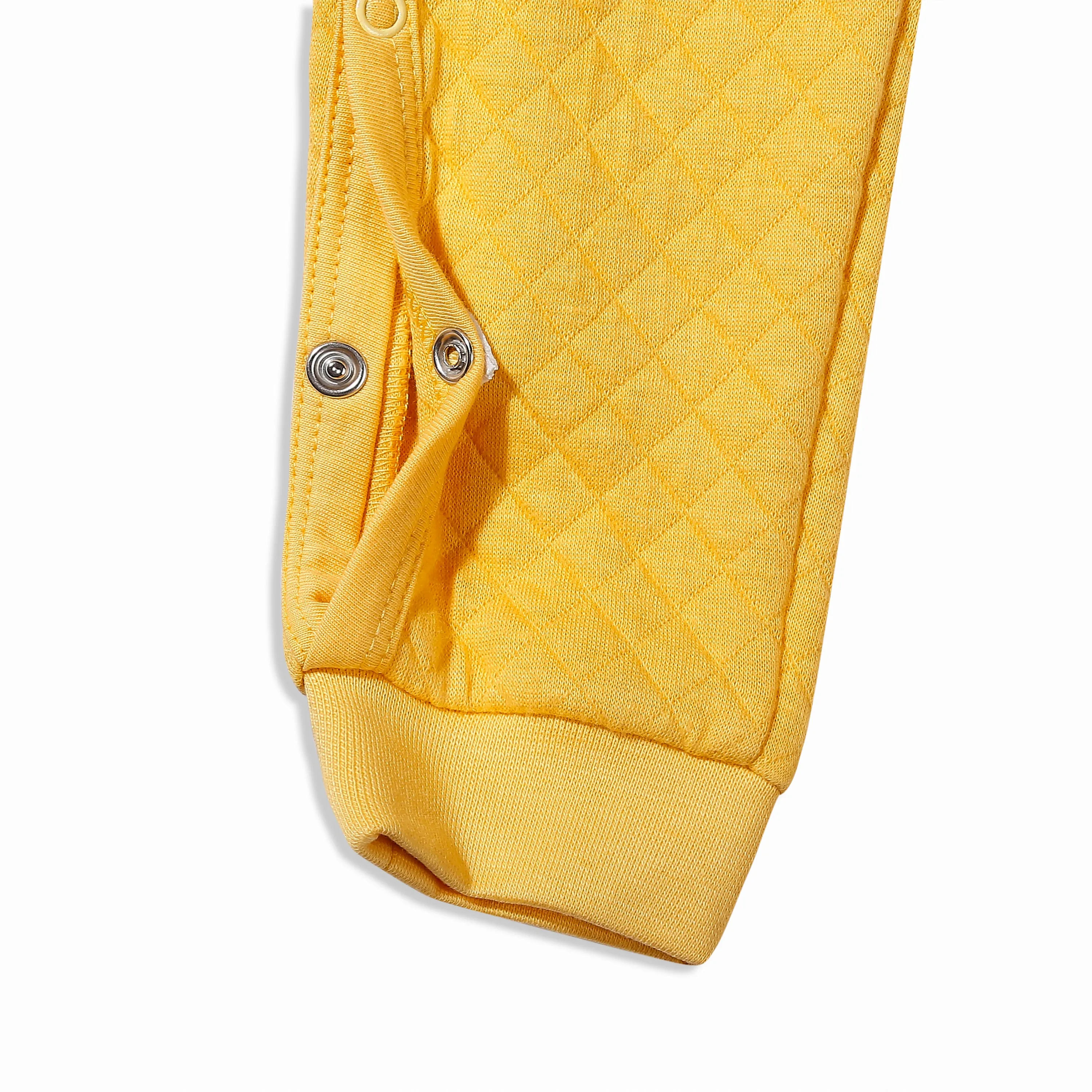 Baby Quilted Romper with Snap Button