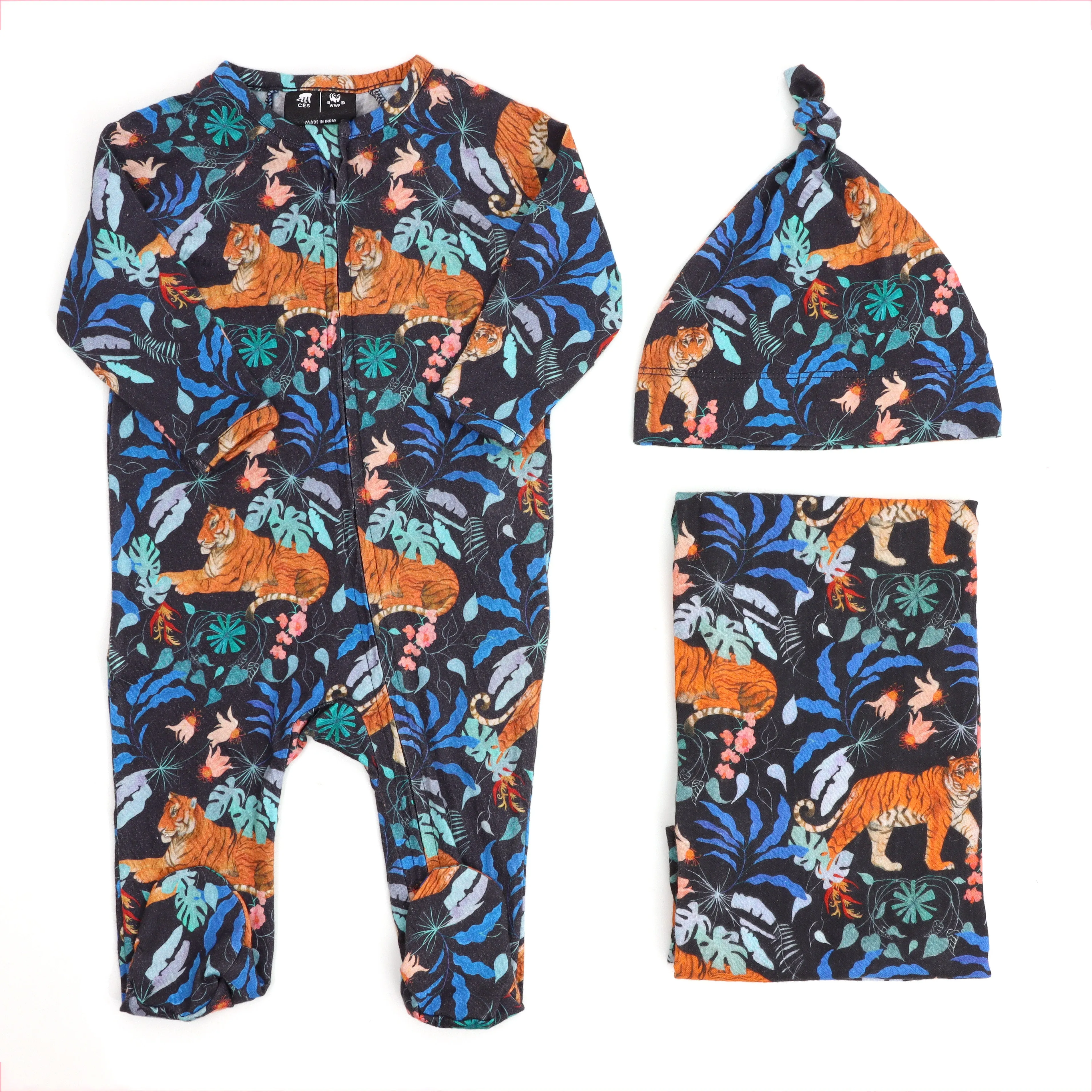 Baby Romper and Ebu Elephant Set