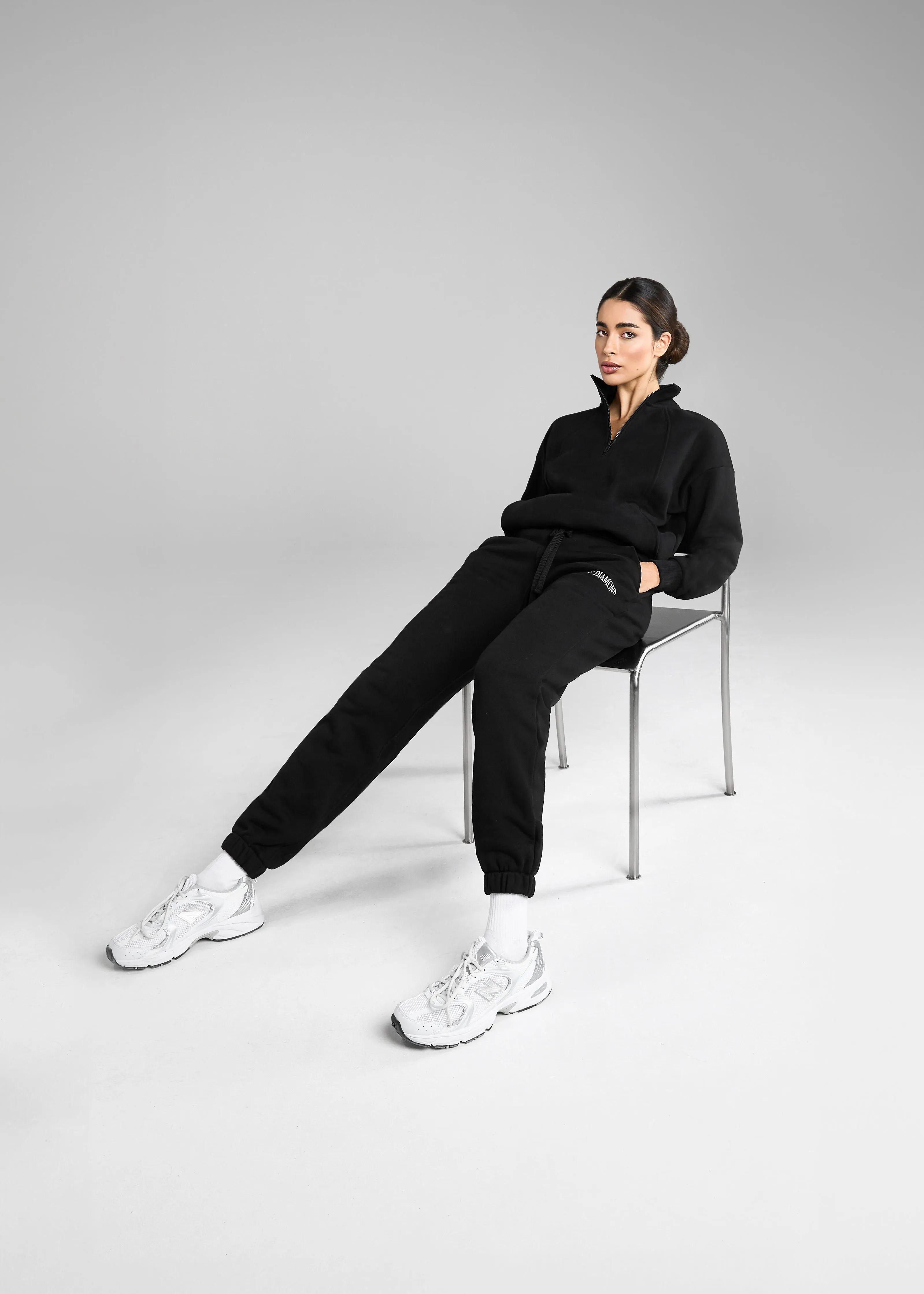 Black EQ Club Sweatpants