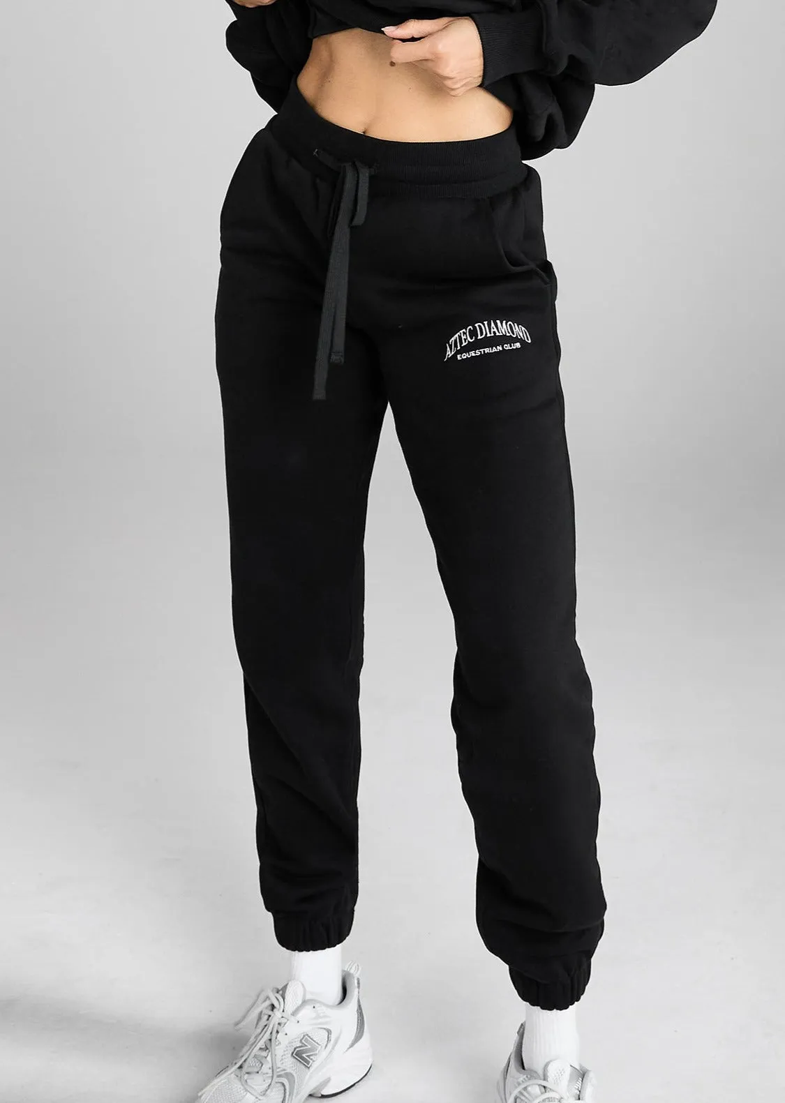Black EQ Club Sweatpants