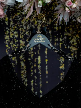 Black Quinceanera Dress Hanger