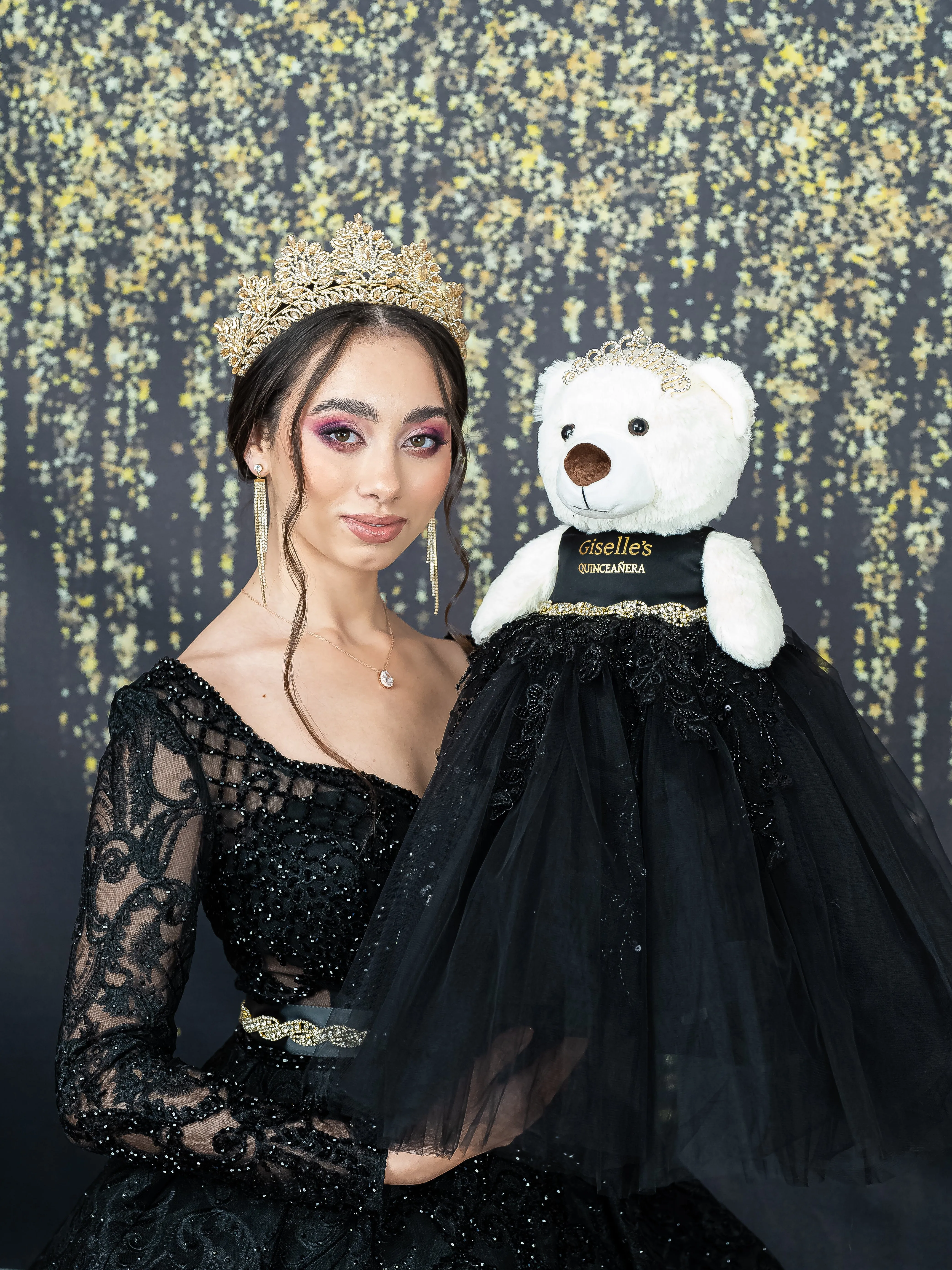 Black Quinceanera Dress Hanger