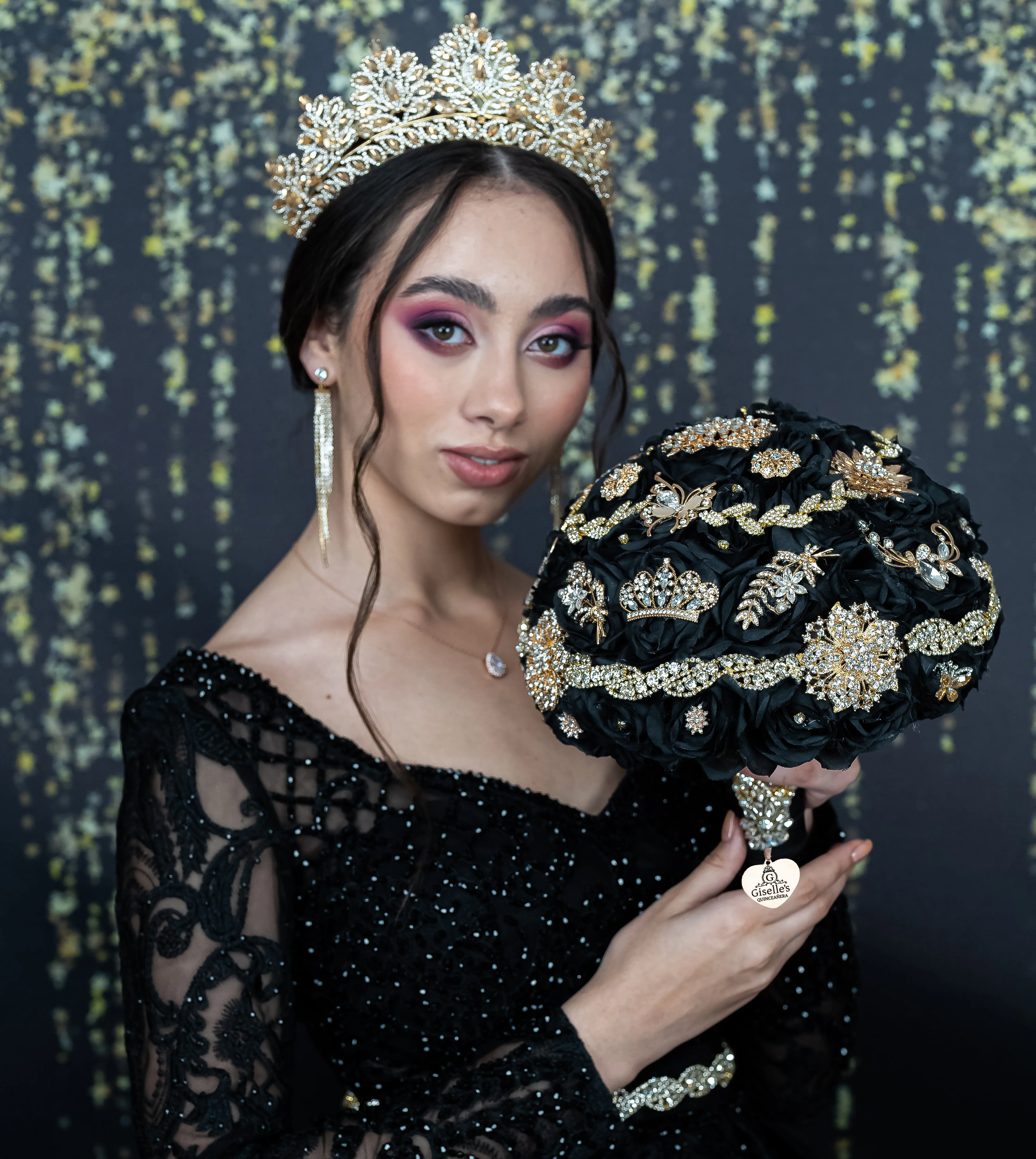 Black Quinceanera Dress Hanger