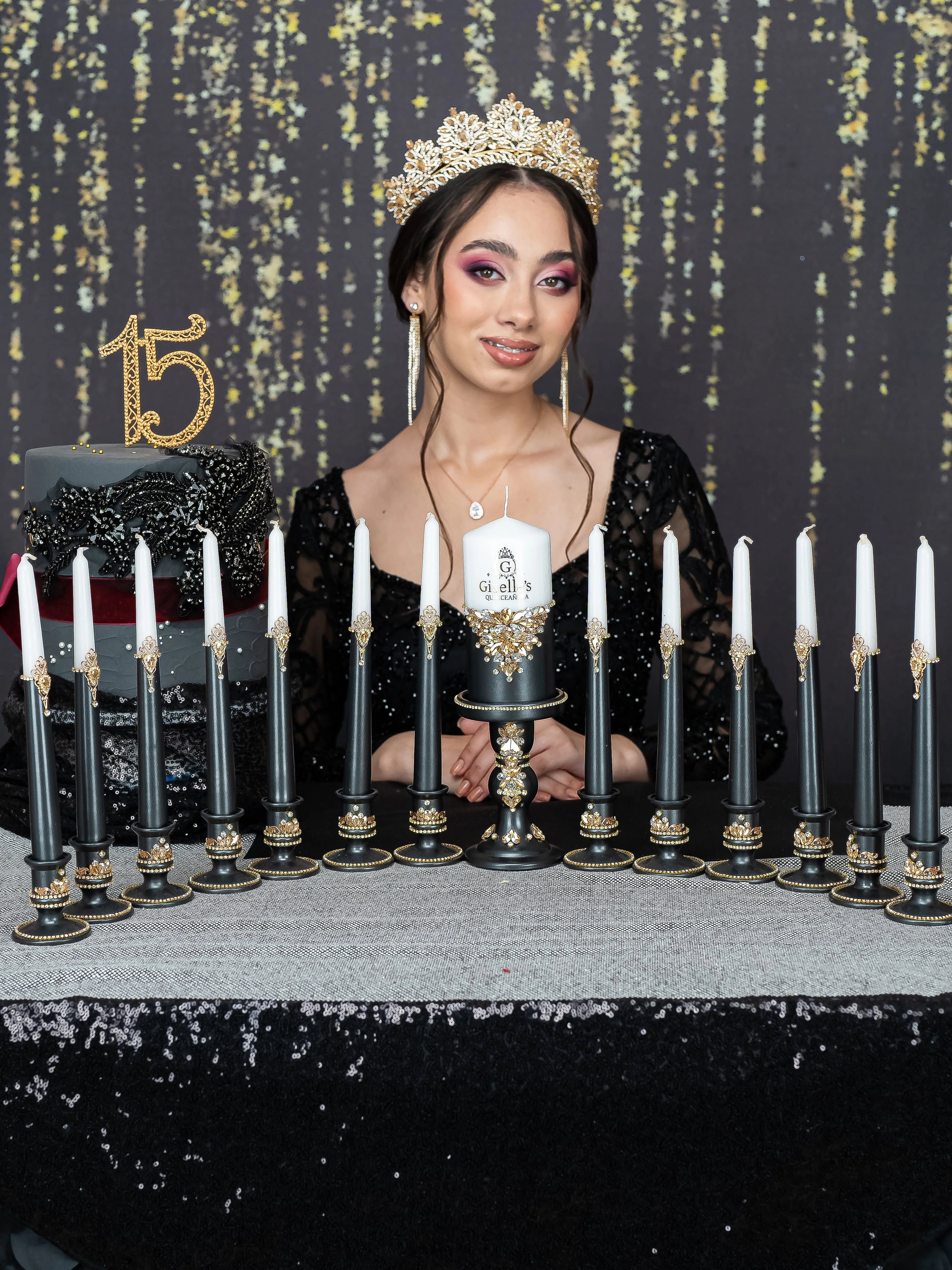 Black Quinceanera Dress Hanger