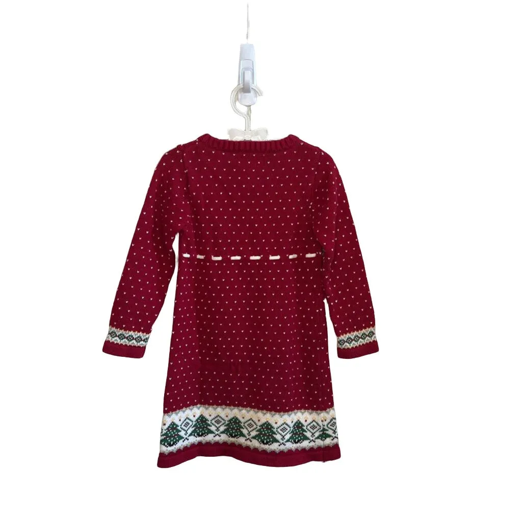Christmas Tree Sweater Dress