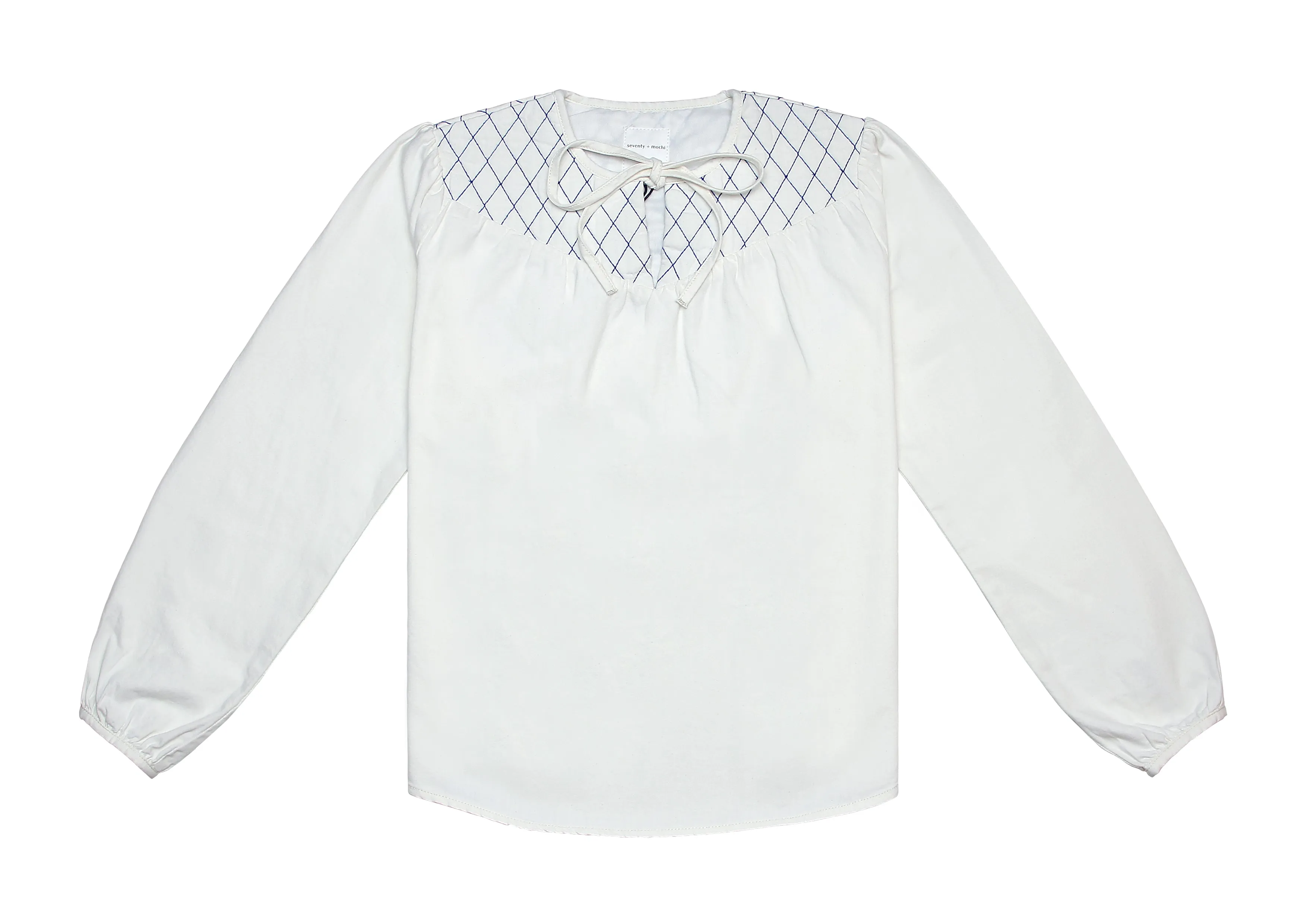 Clio Blouse in Ecru