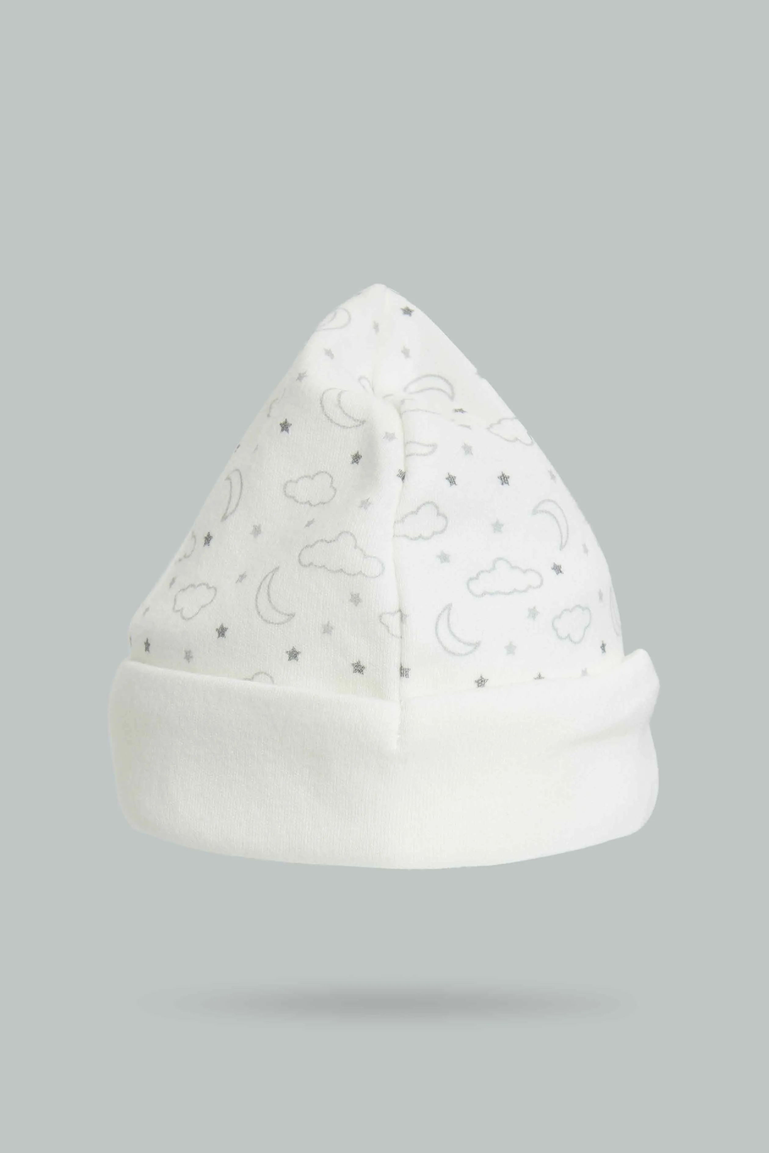 Cream And Grey Quilted Giftset (6-Piece)