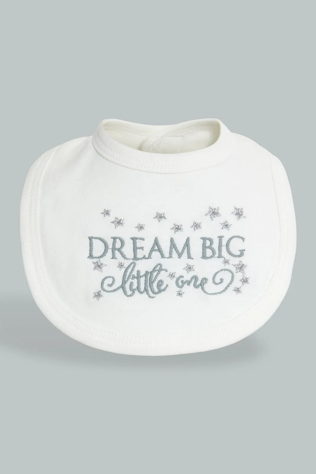 Cream And Grey Quilted Giftset (6-Piece)