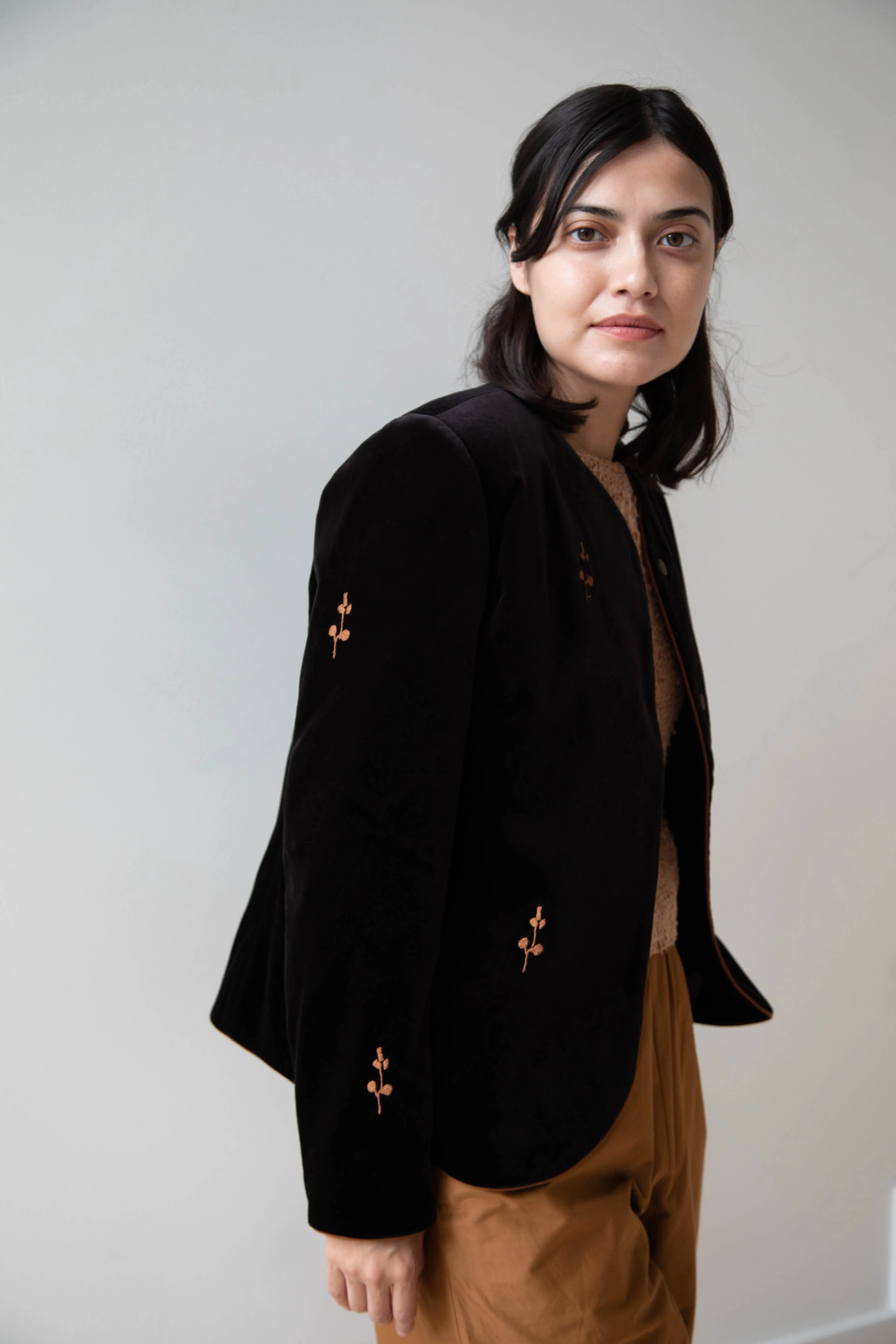 Delegan | Rose Jacket in Black