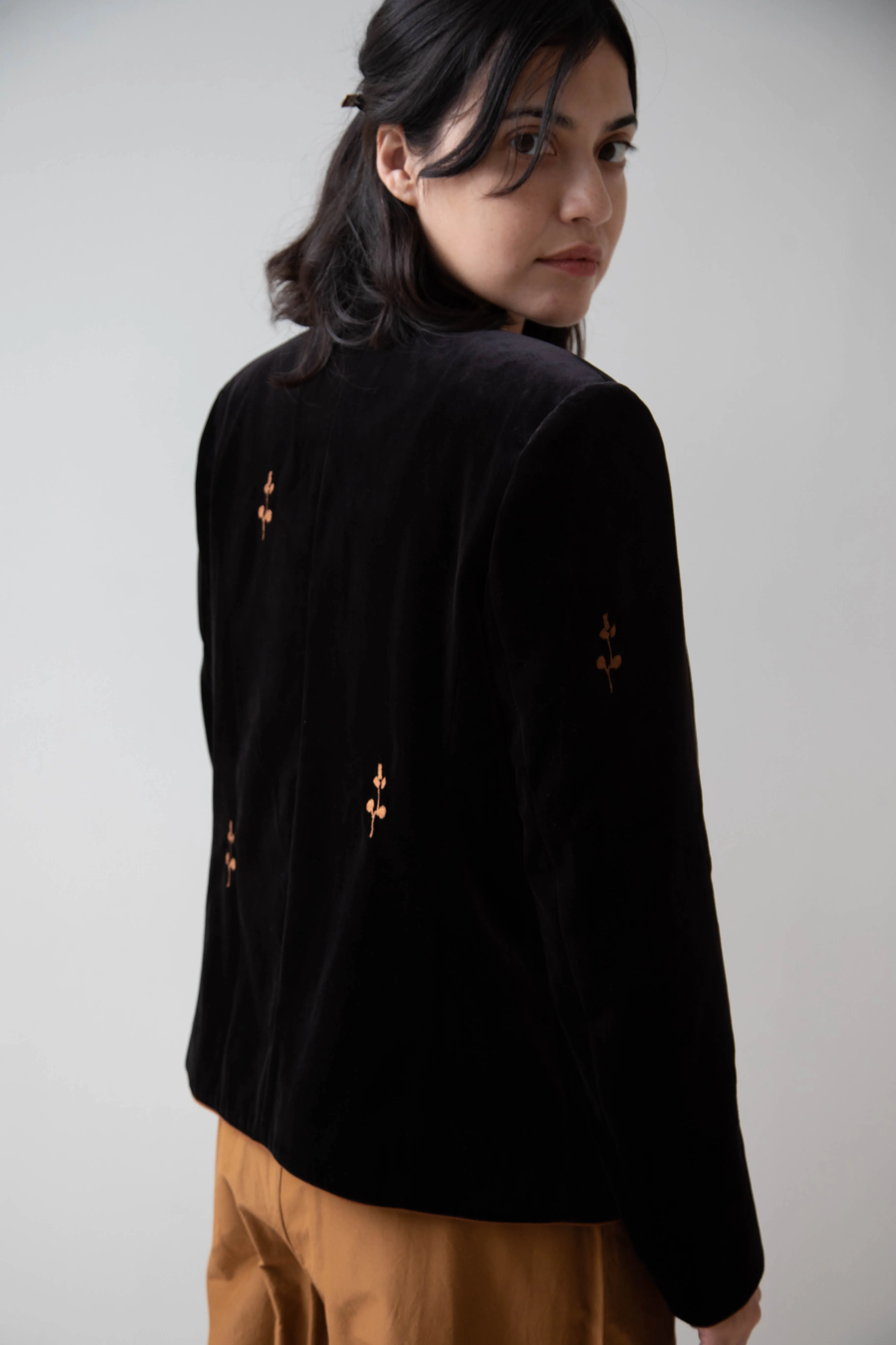 Delegan | Rose Jacket in Black