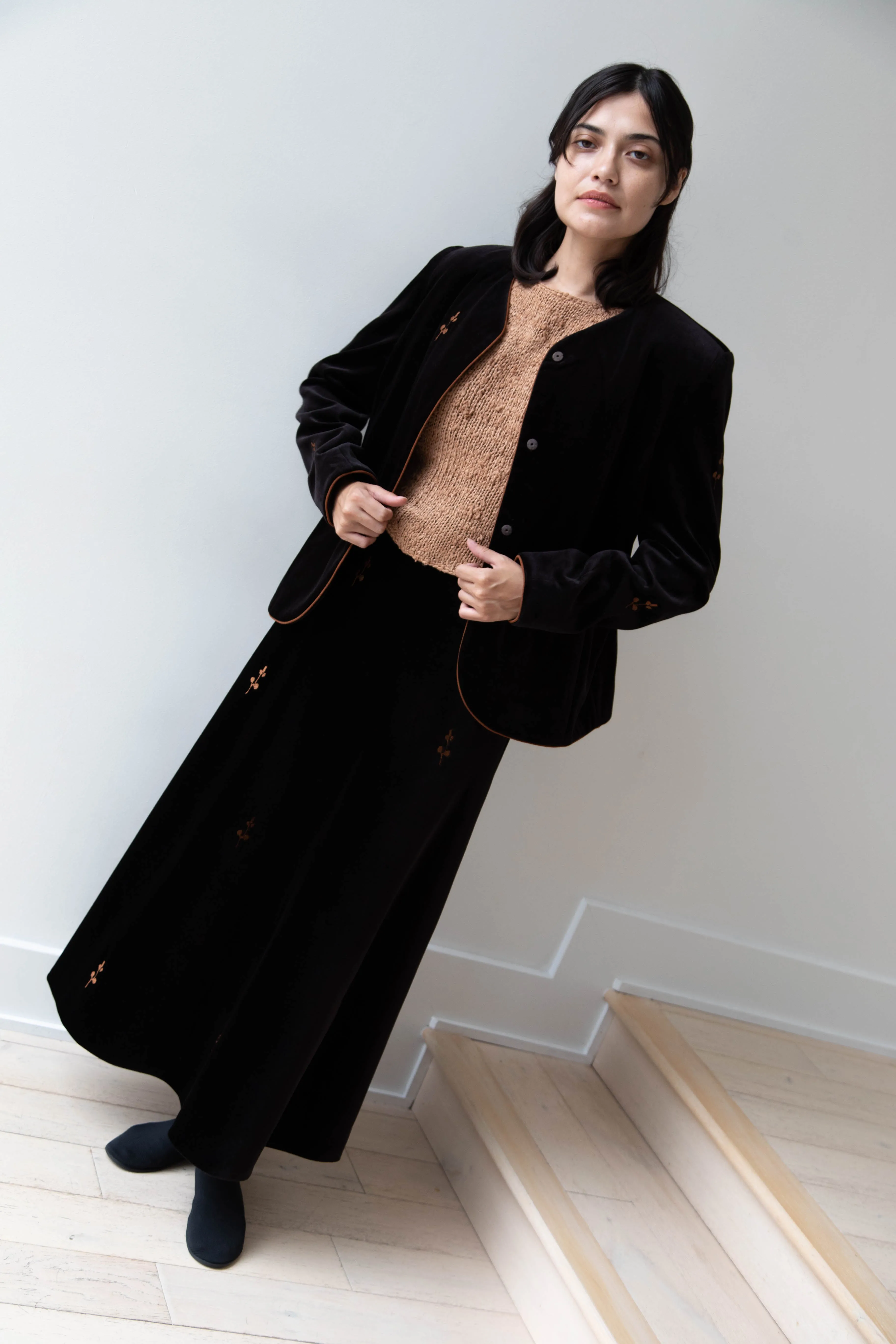 Delegan | Rose Jacket in Black