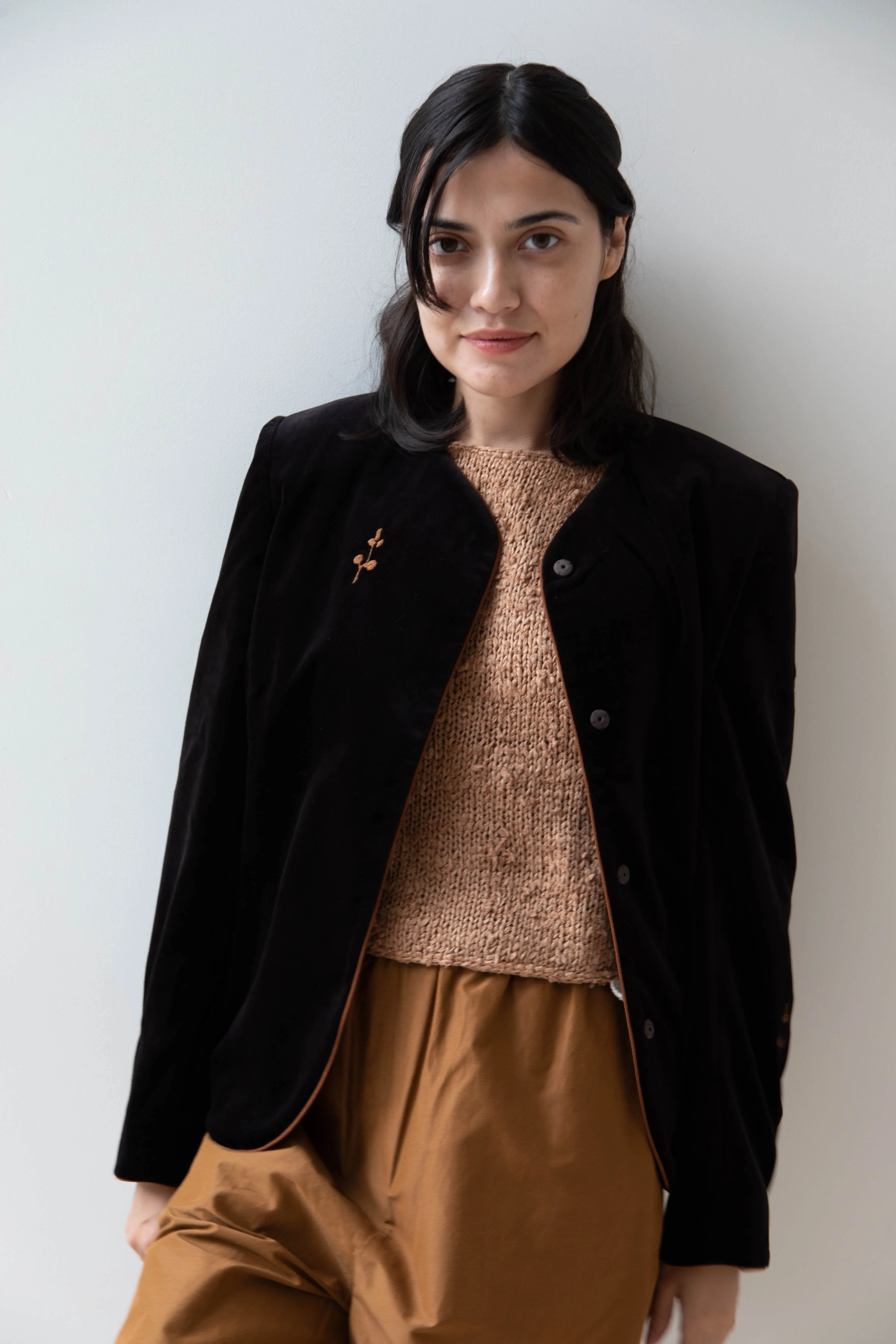 Delegan | Rose Jacket in Black