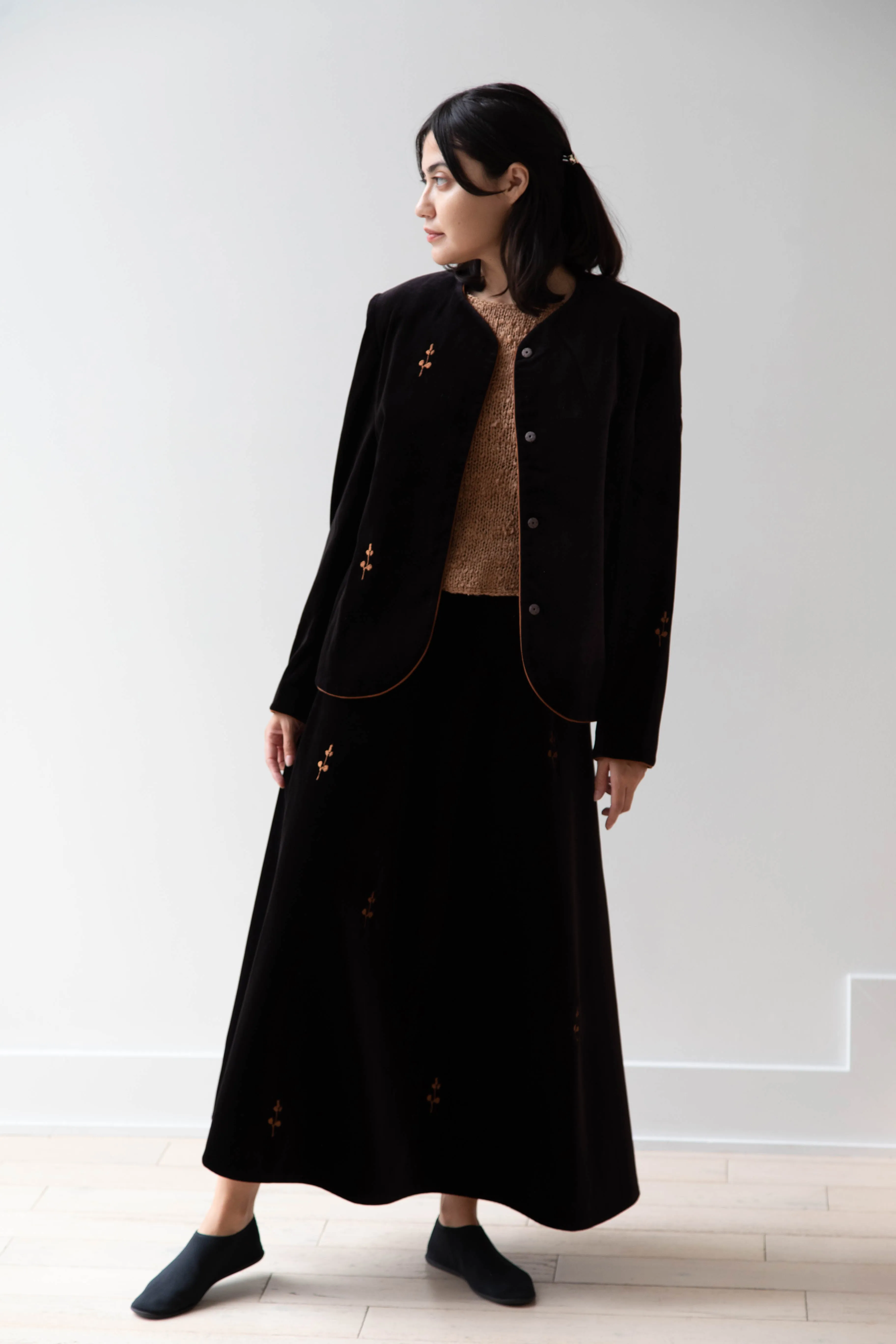Delegan | Rose Jacket in Black
