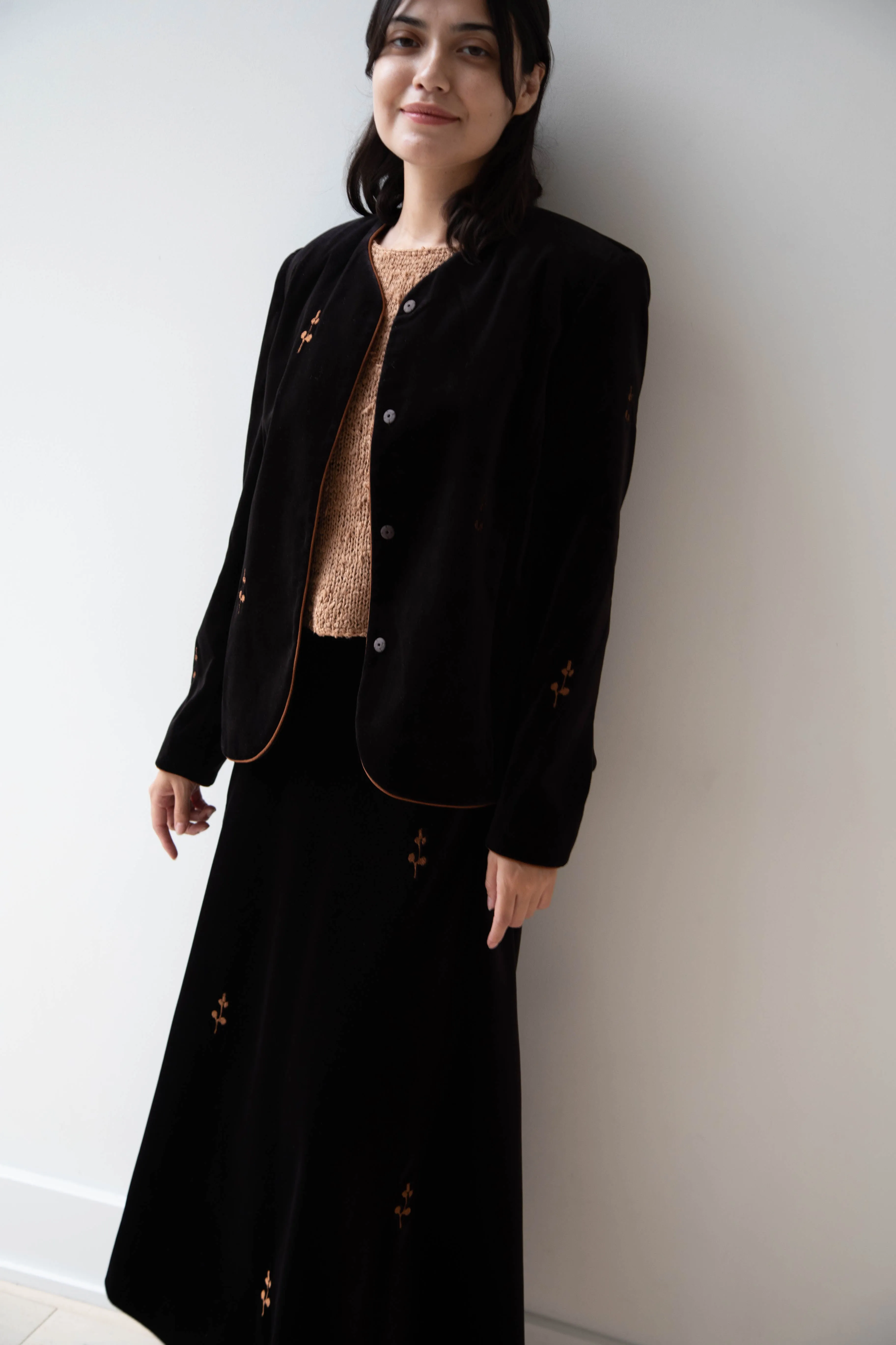 Delegan | Rose Jacket in Black