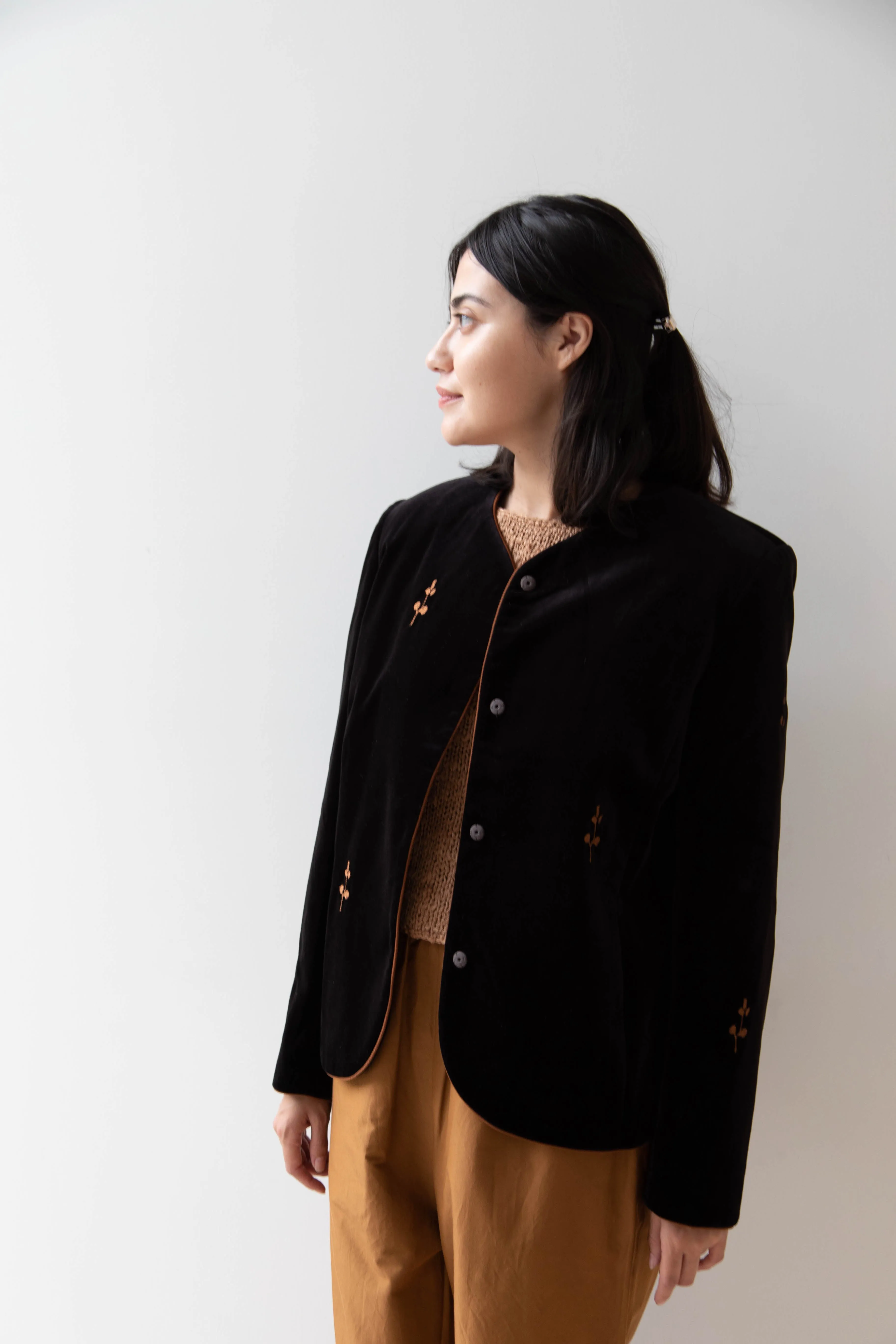 Delegan | Rose Jacket in Black