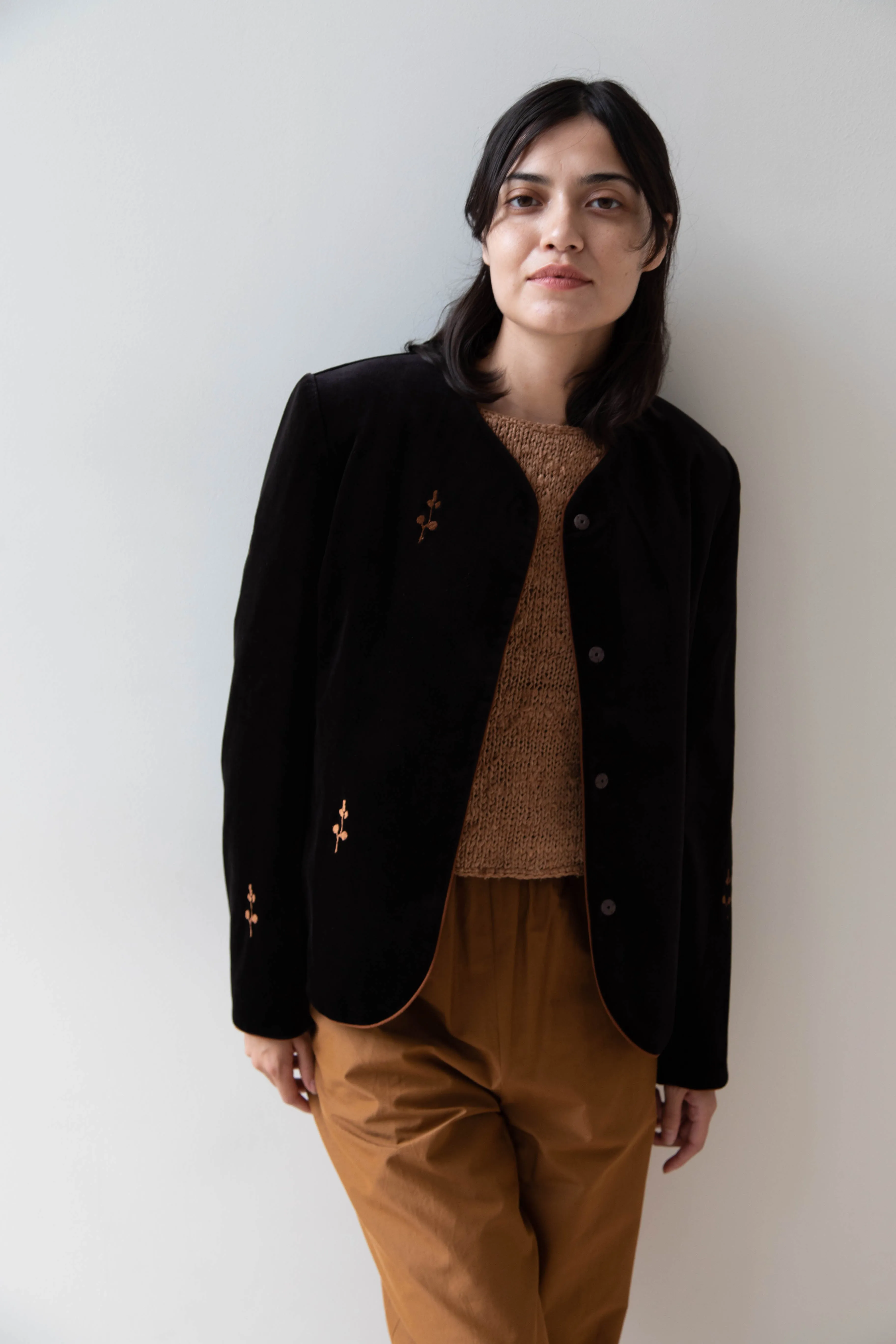 Delegan | Rose Jacket in Black