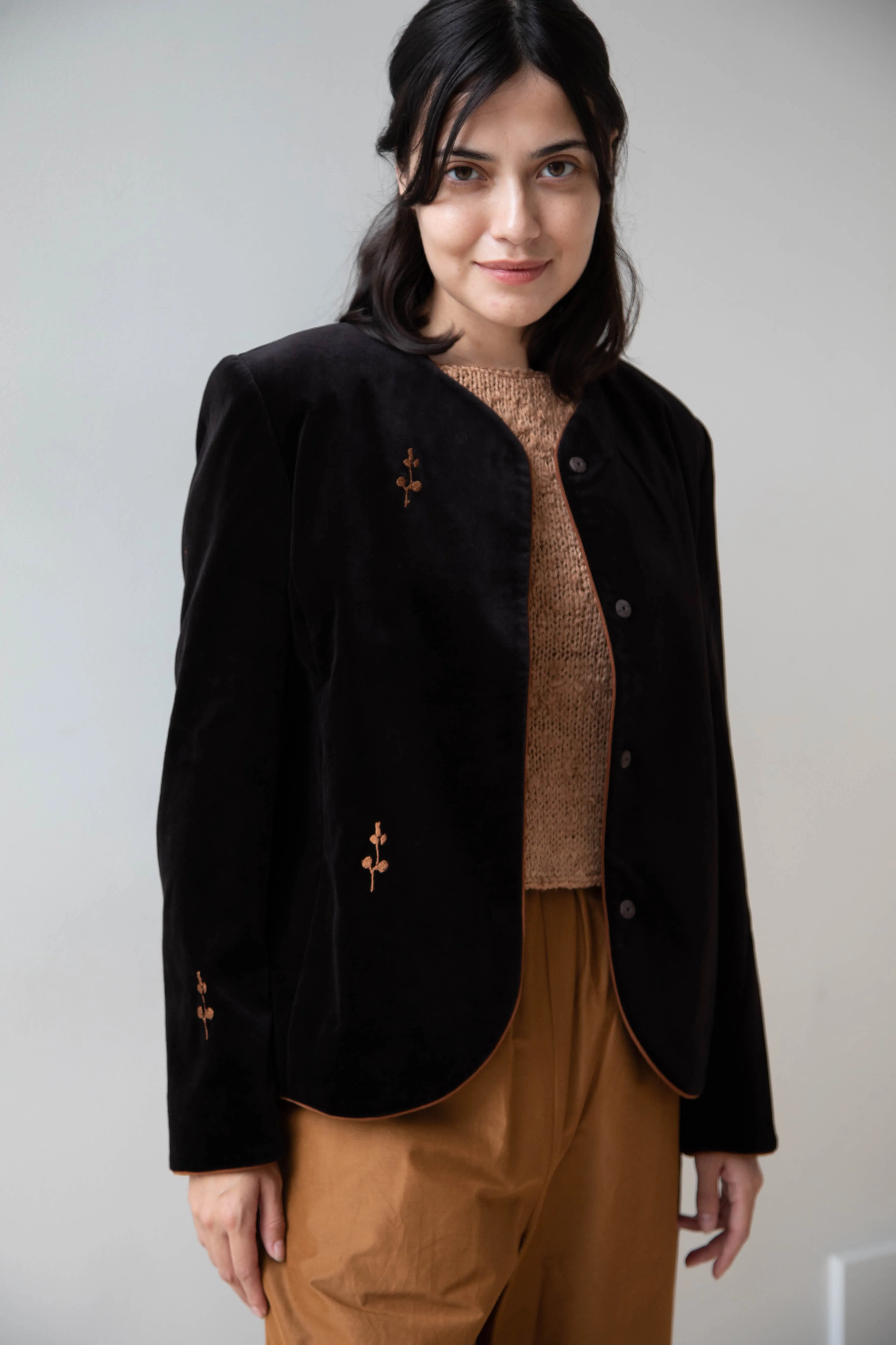 Delegan | Rose Jacket in Black