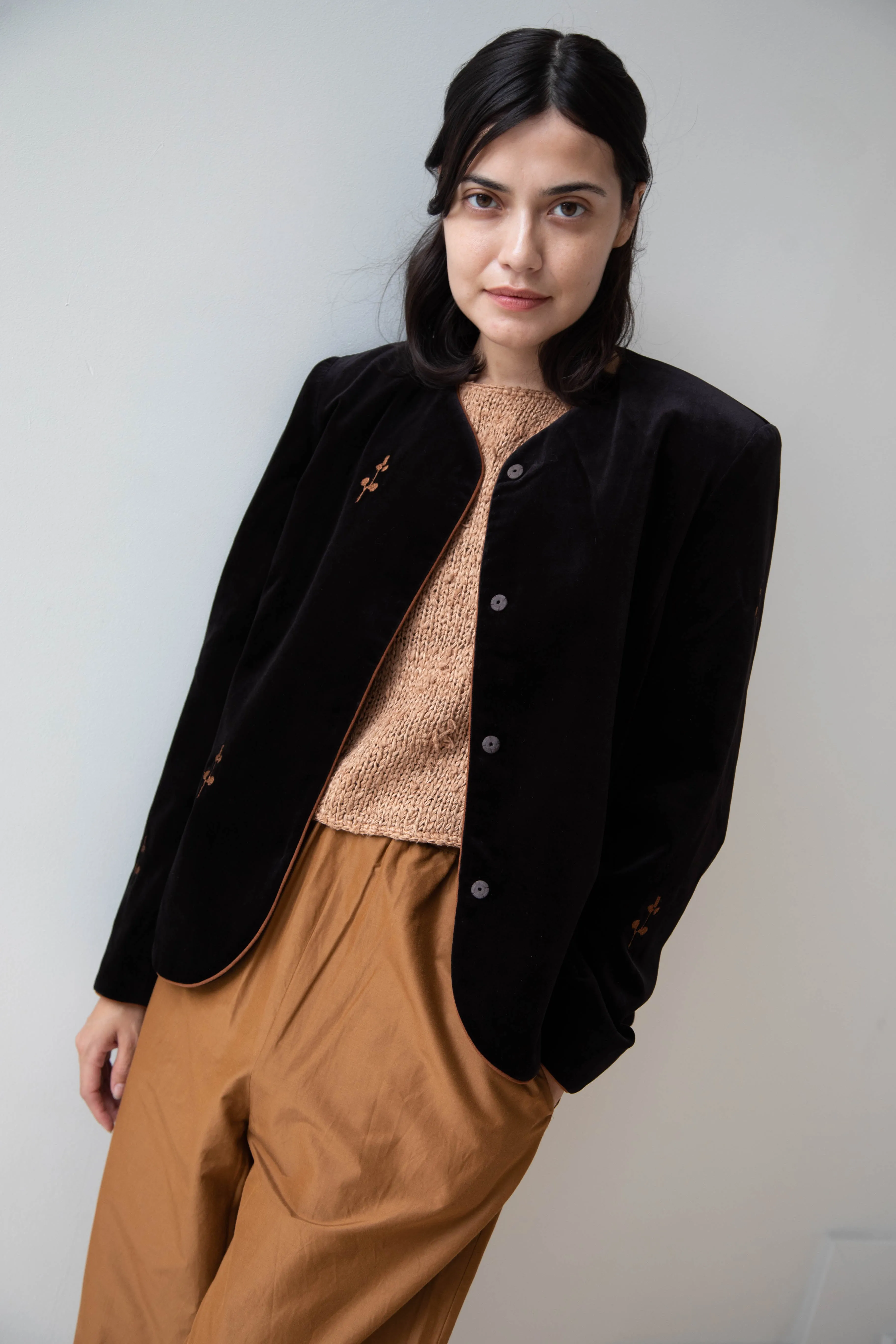 Delegan | Rose Jacket in Black
