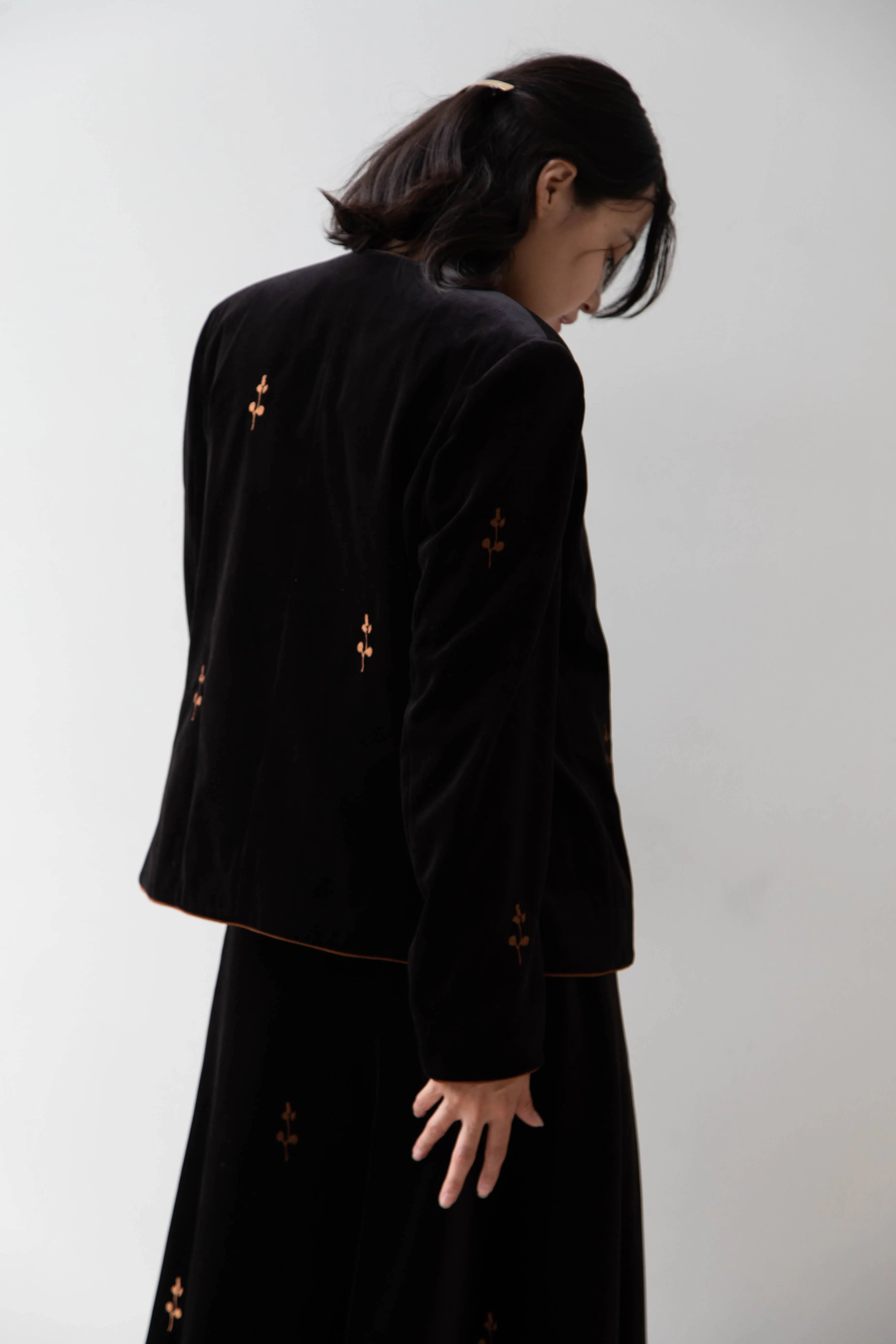 Delegan | Rose Jacket in Black