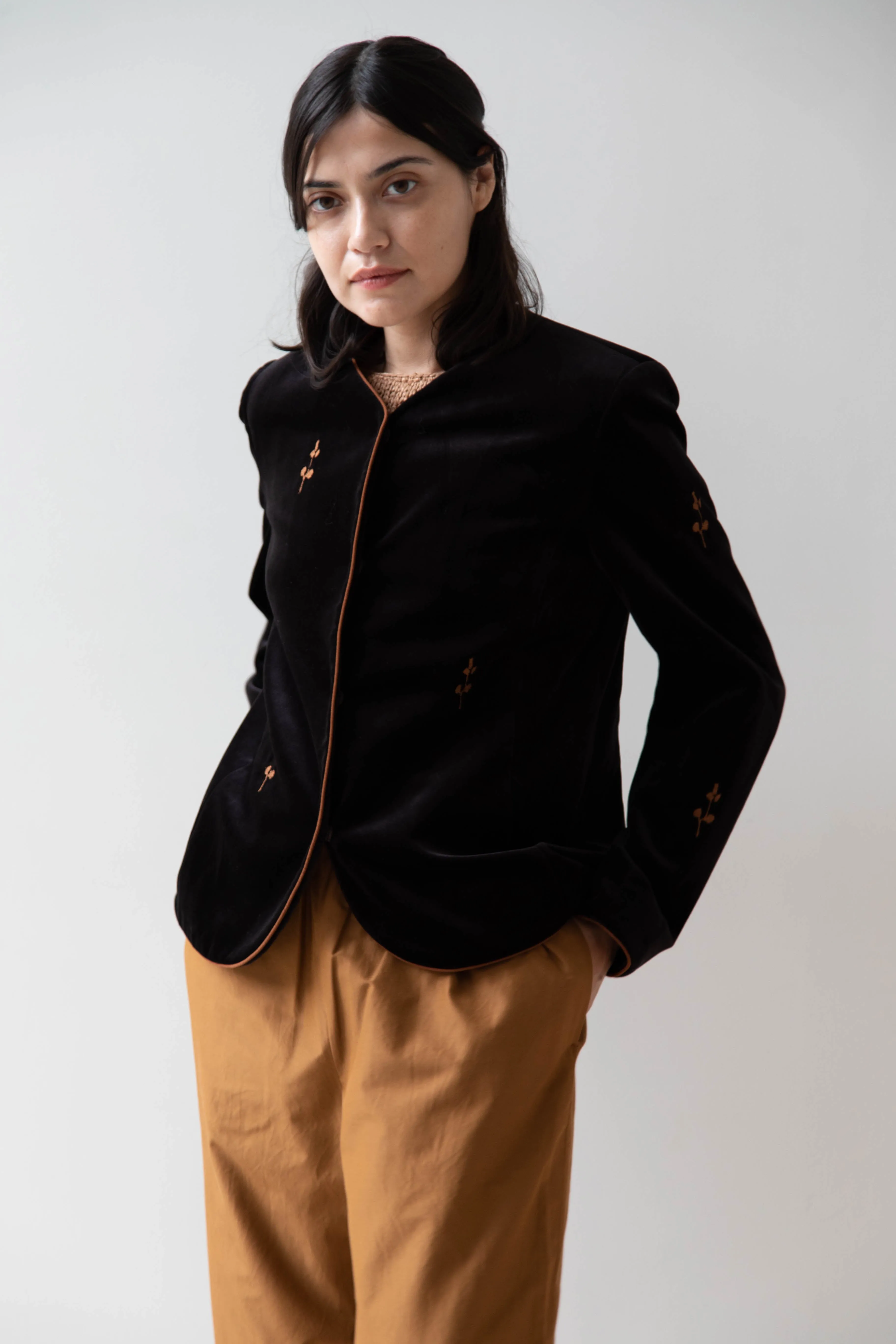 Delegan | Rose Jacket in Black