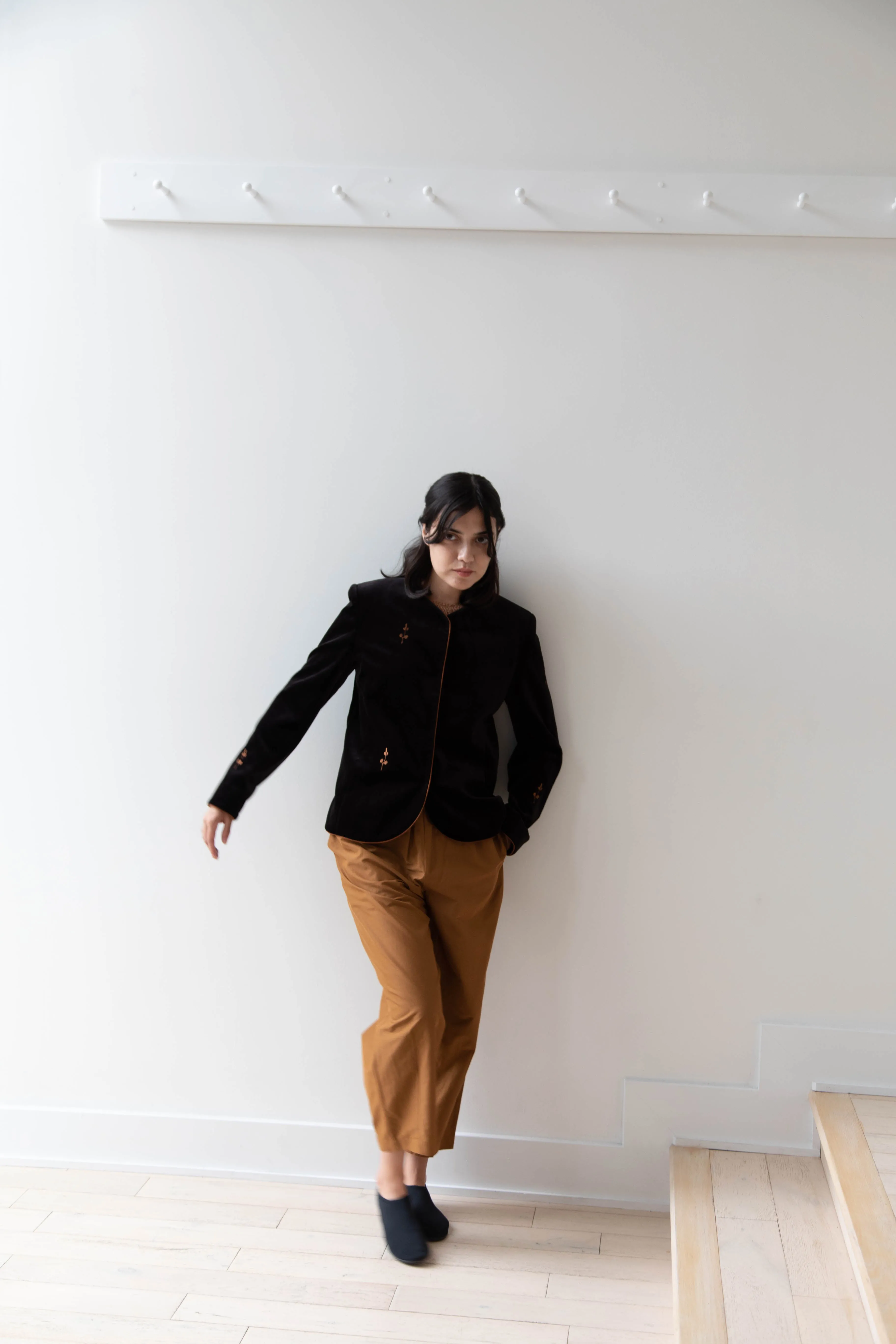 Delegan | Rose Jacket in Black