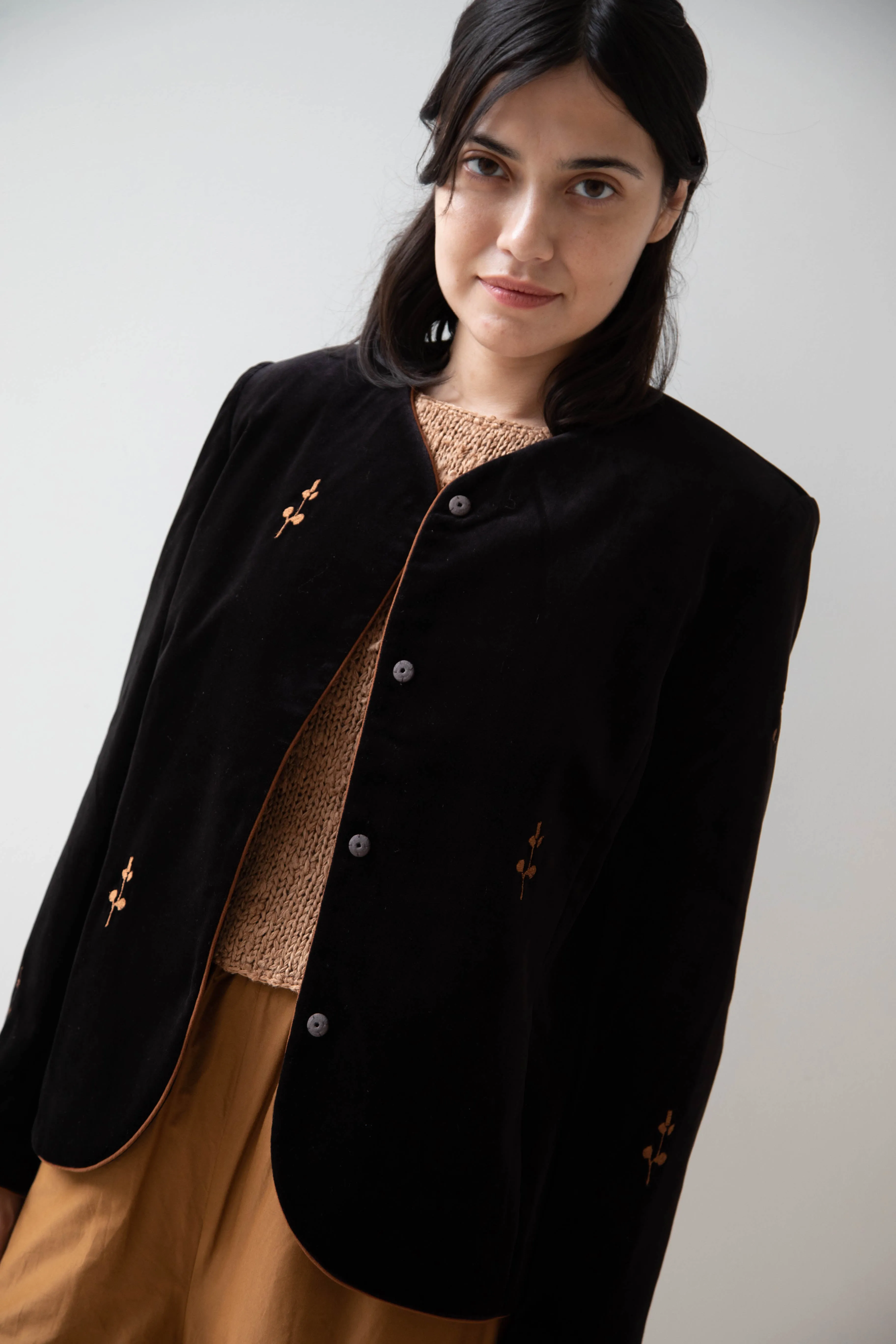 Delegan | Rose Jacket in Black