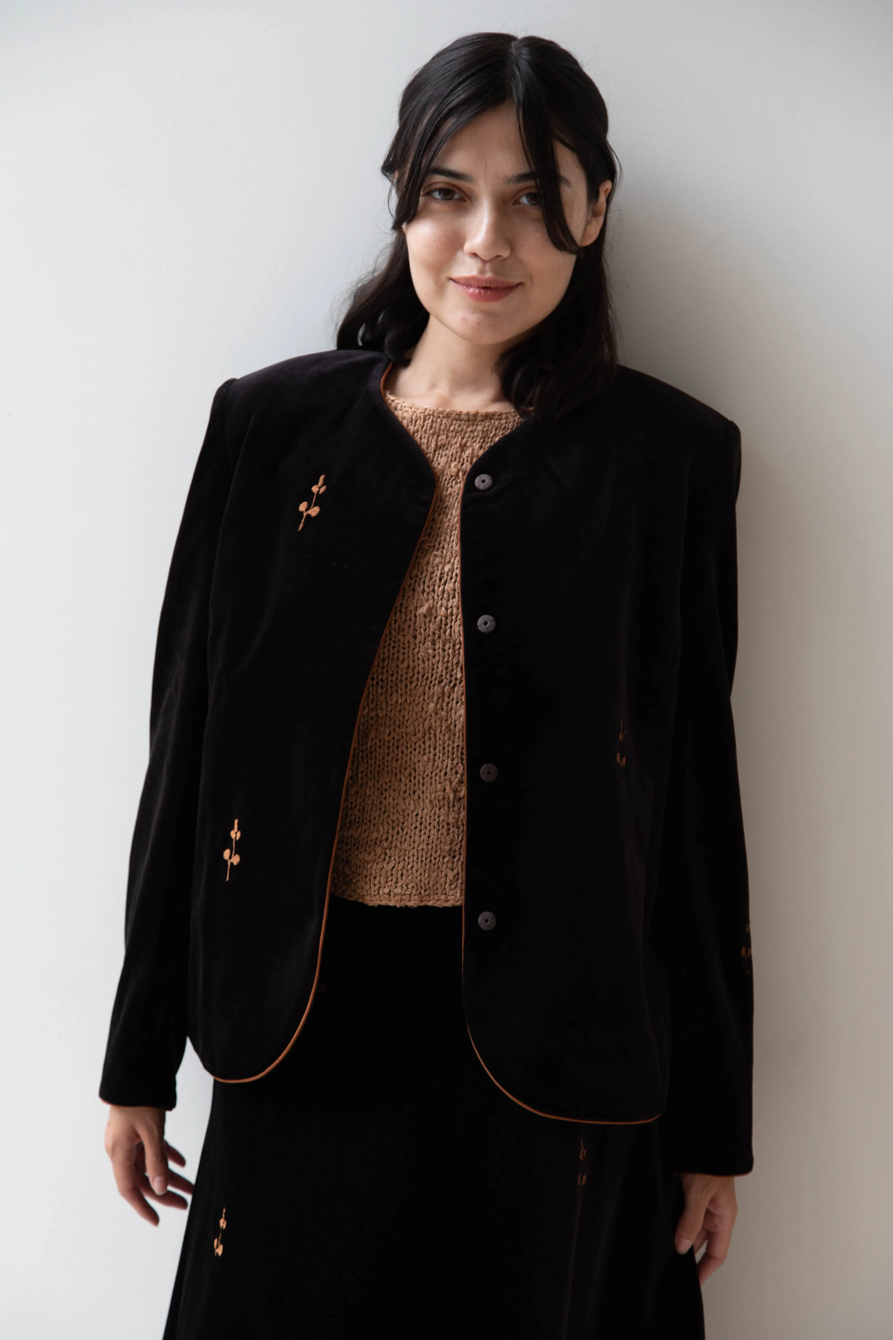 Delegan | Rose Jacket in Black
