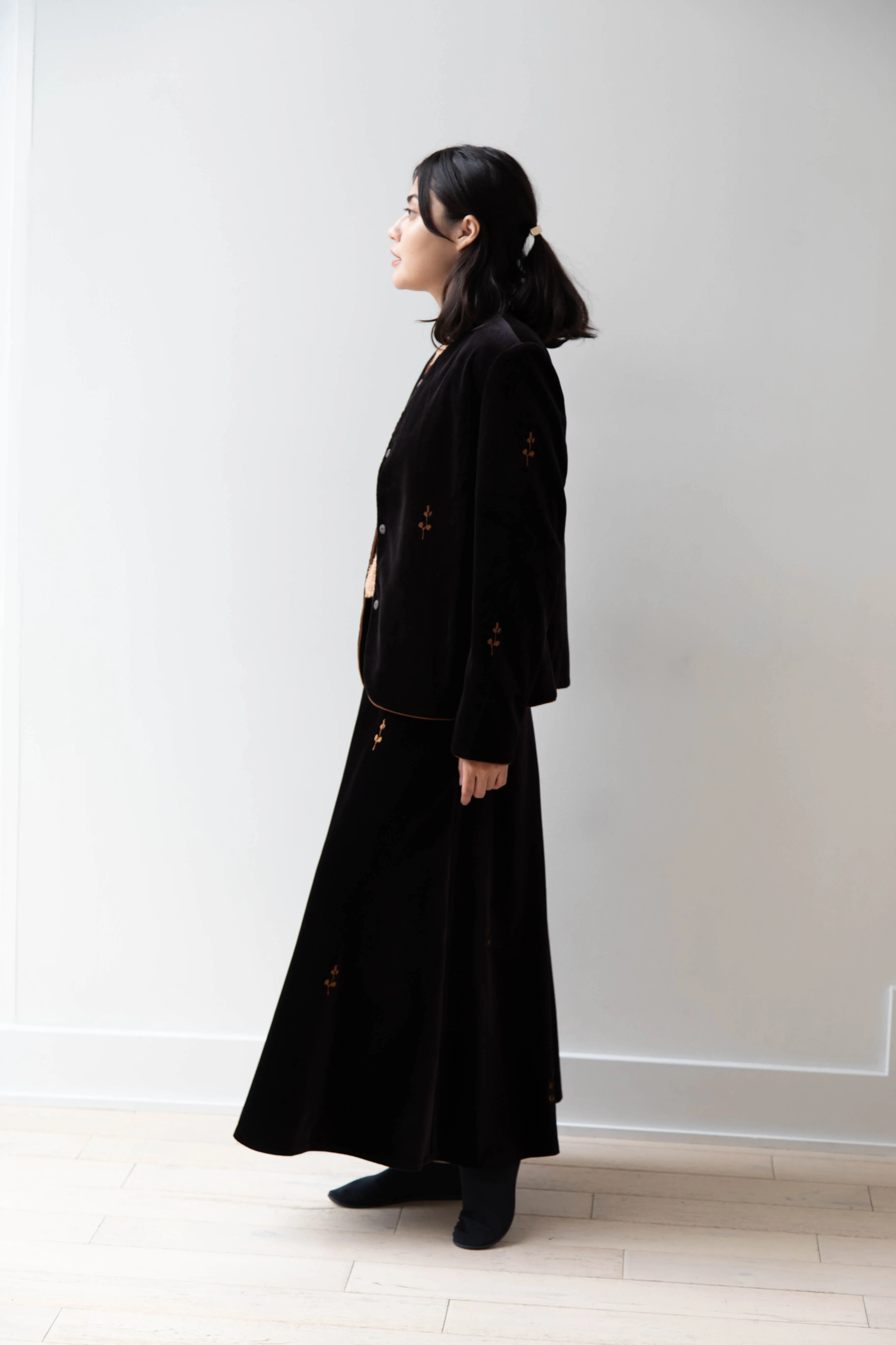 Delegan | Rose Jacket in Black