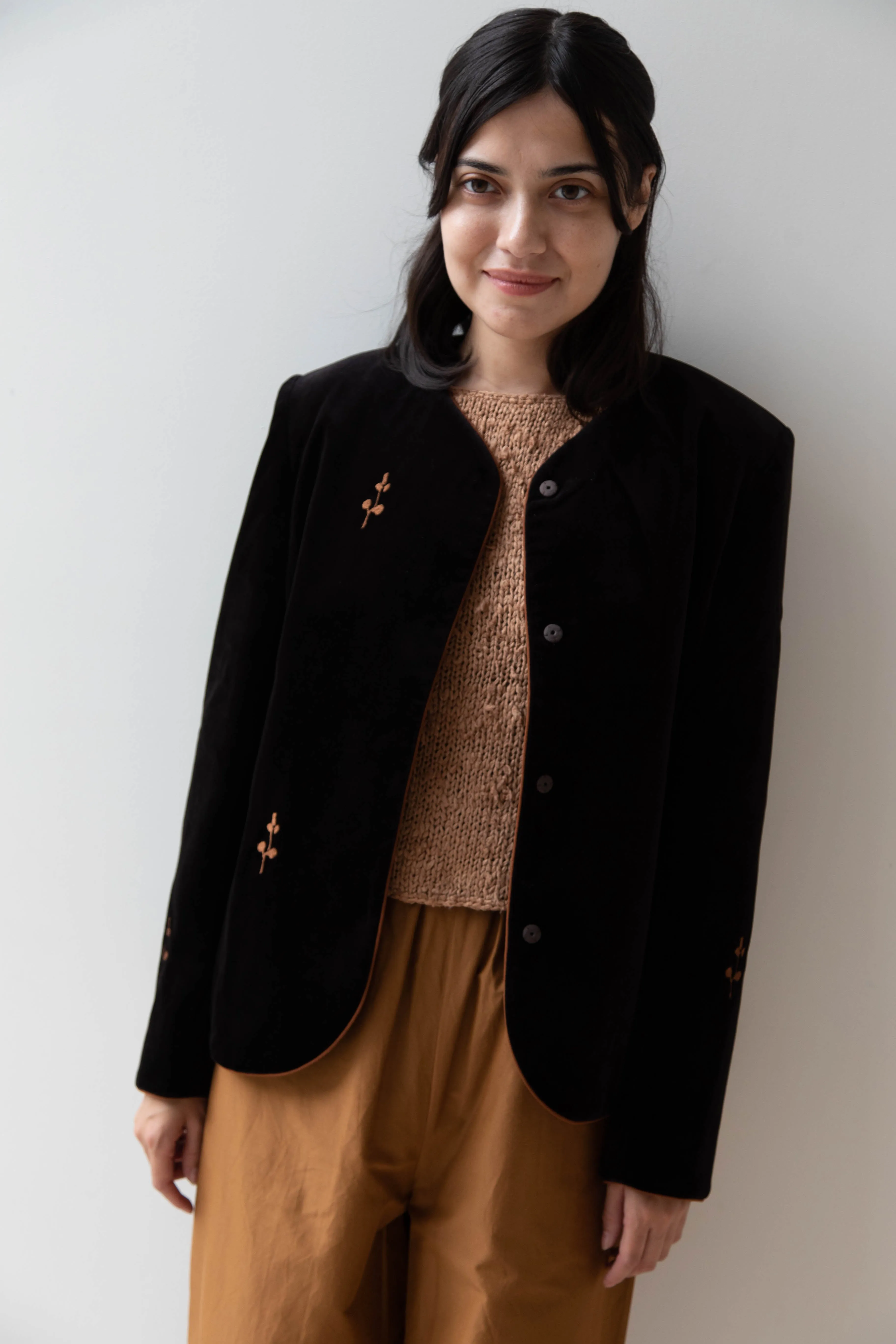 Delegan | Rose Jacket in Black