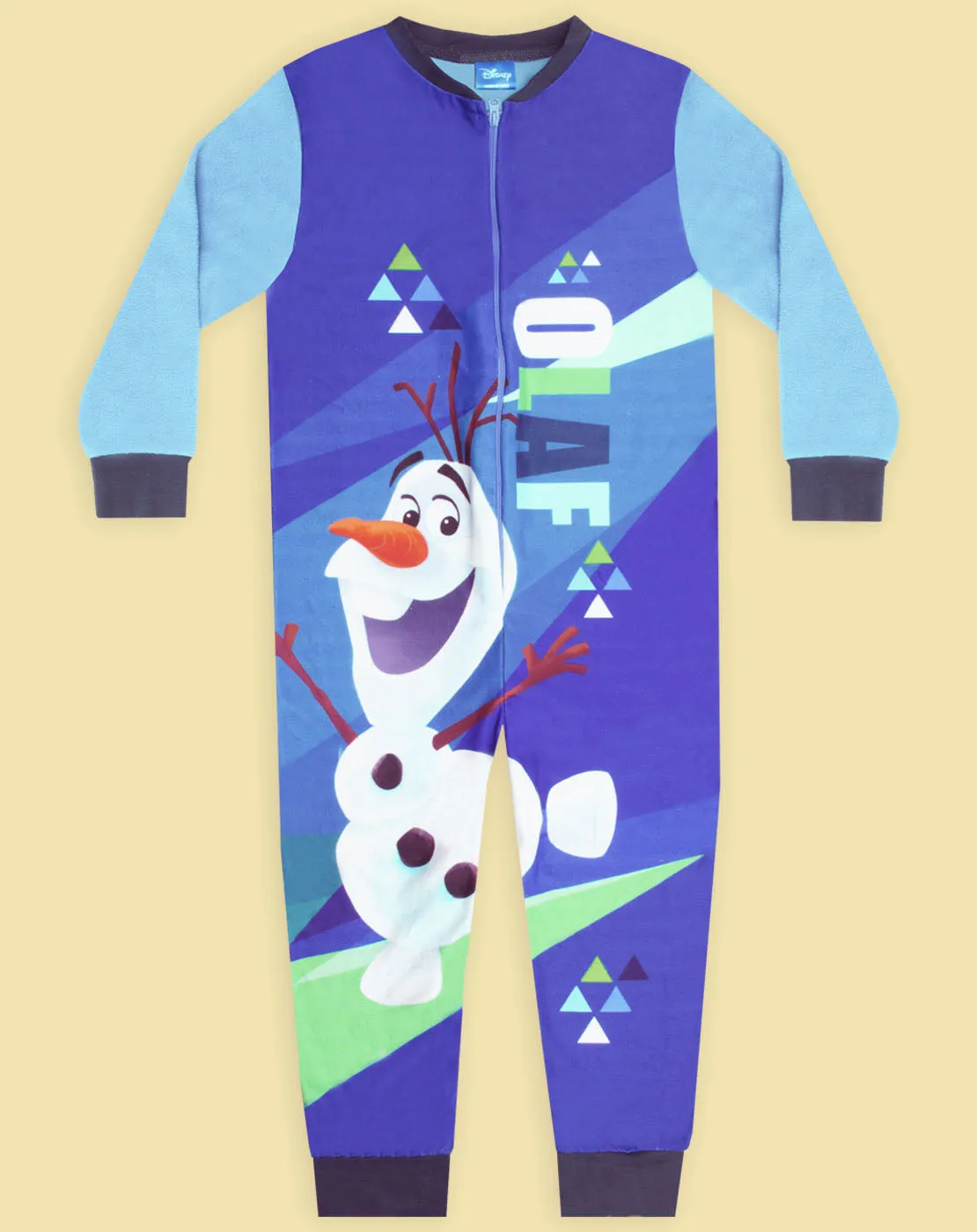 Disney Frozen 2 Olaf Boy's Microfleece Character Onesie