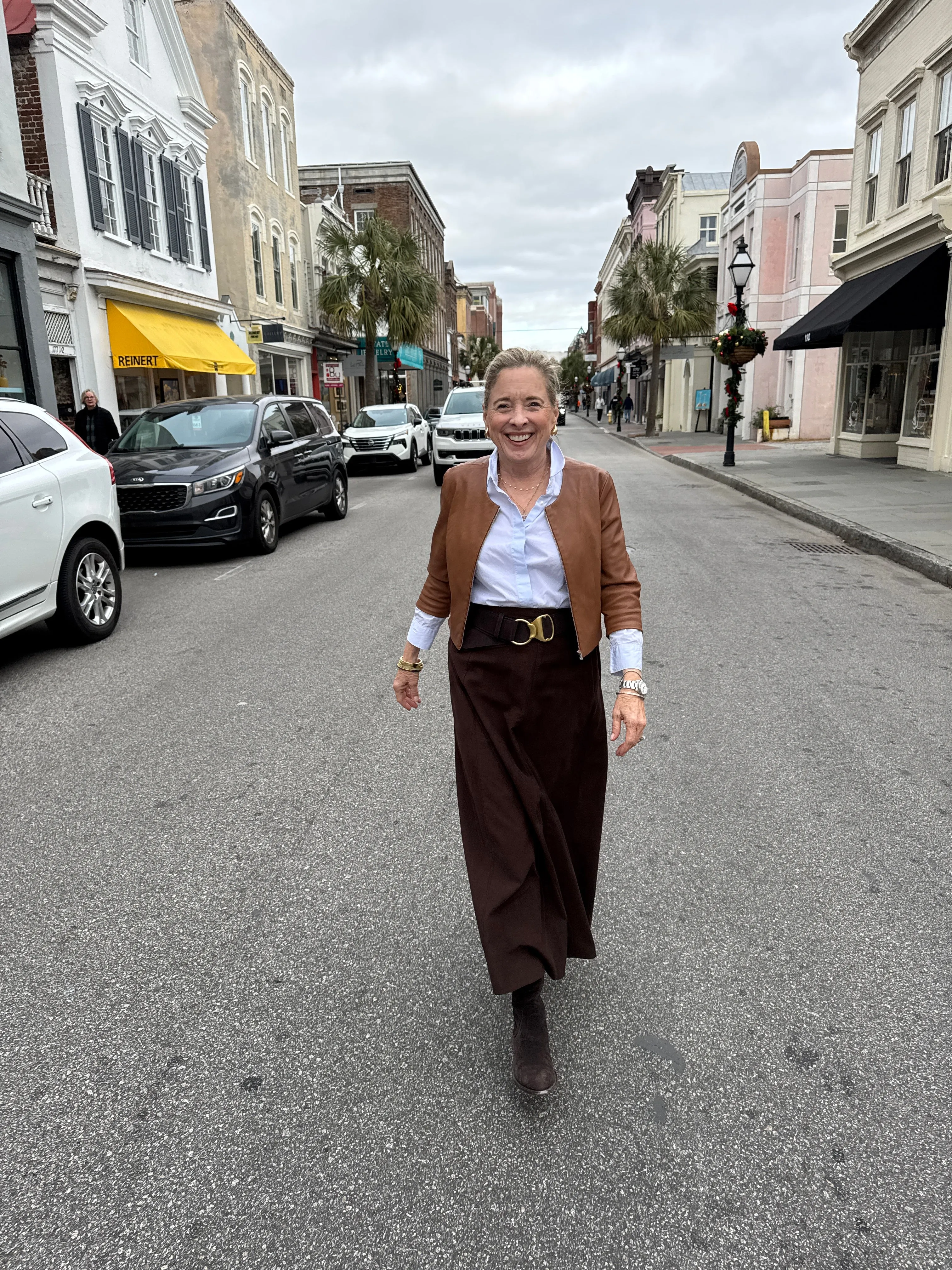 Hanley Midi Skirt Espresso Corduroy