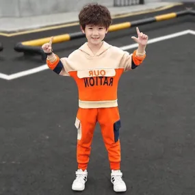 Hooded Sweater and Sweatpants (boy/girl) thin or thick options