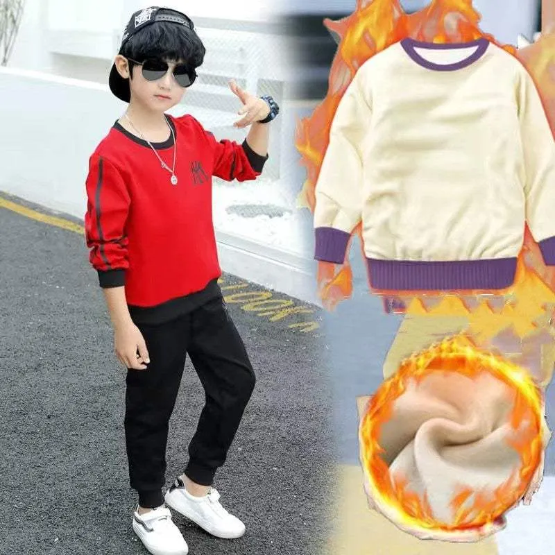 Hooded Sweater and Sweatpants (boy/girl) thin or thick options
