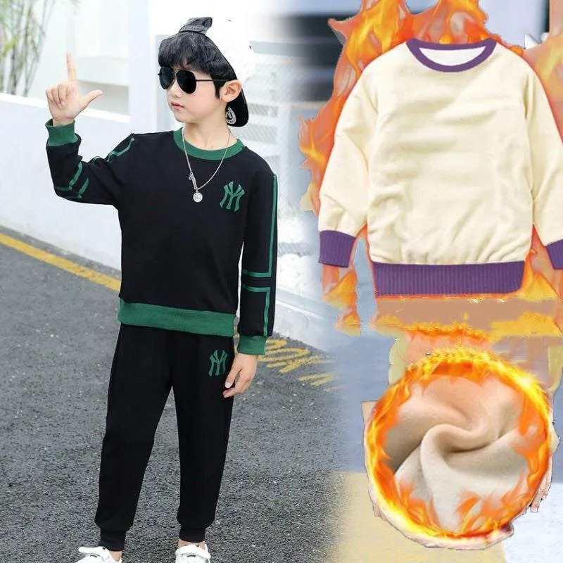 Hooded Sweater and Sweatpants (boy/girl) thin or thick options