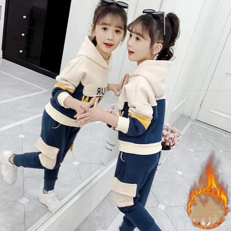 Hooded Sweater and Sweatpants (boy/girl) thin or thick options