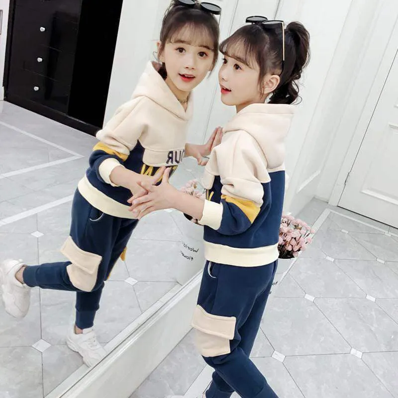 Hooded Sweater and Sweatpants (boy/girl) thin or thick options
