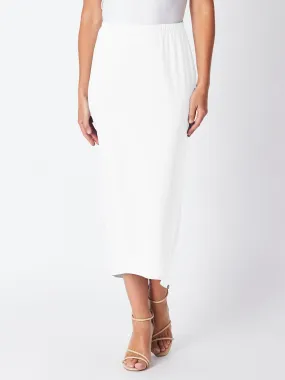 Mix N Match Hi-Lo Must Have Skirt - White 20012- Sw