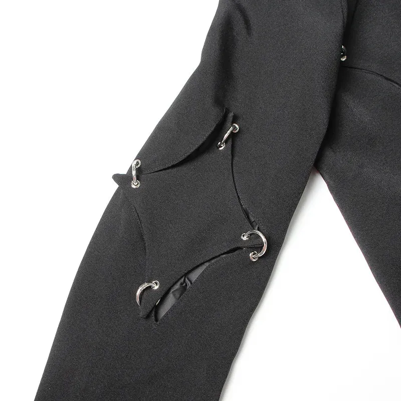 Pre Order:  Rings Concave Squares Cutoff Jacket
