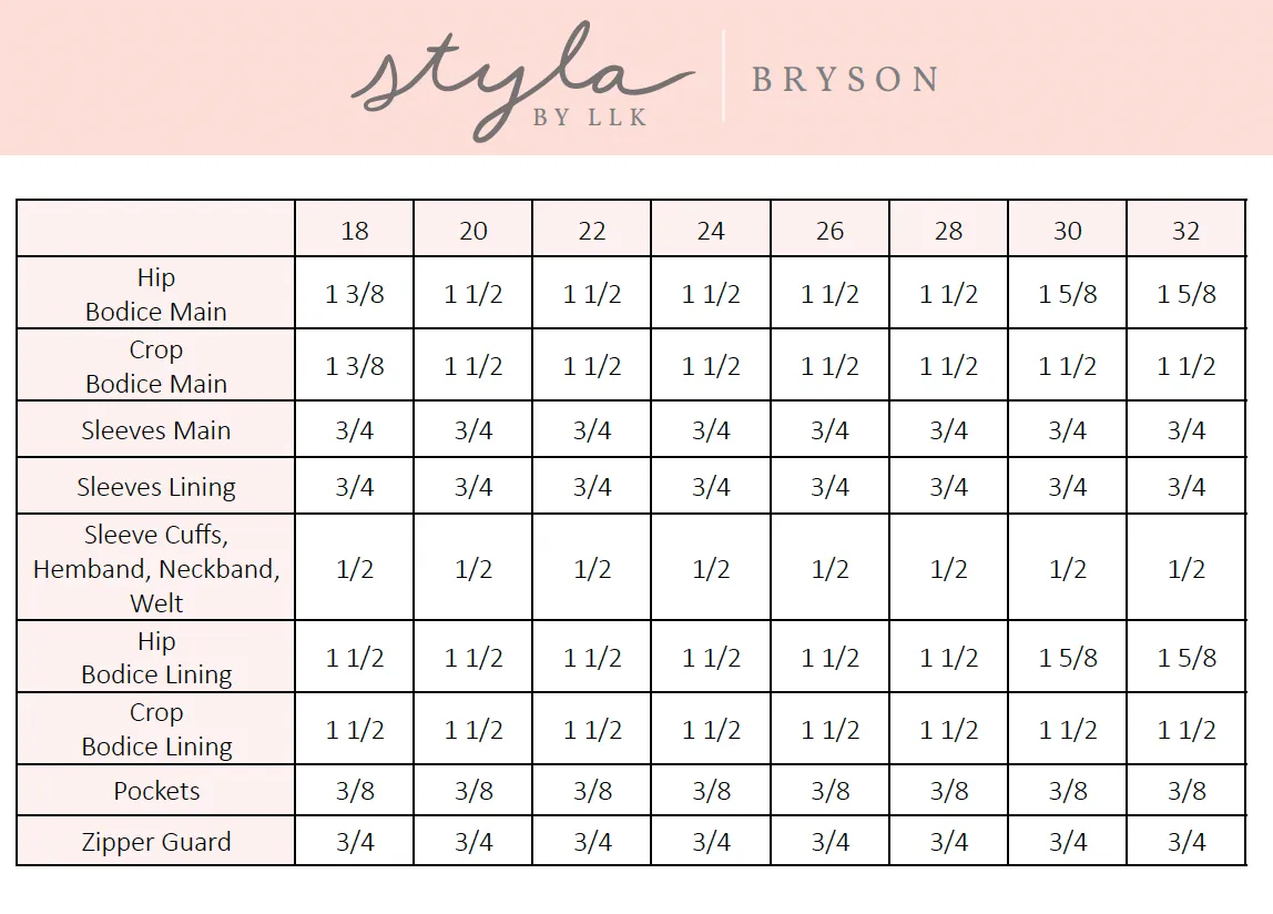 Styla Asbury, Styla Bryson and Styla Sitka 3 Pattern Bundle