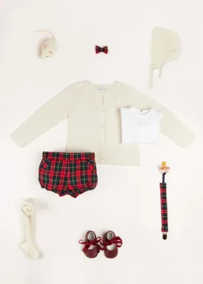 The Belgravia Tartan Bloomers Baby Girl Look