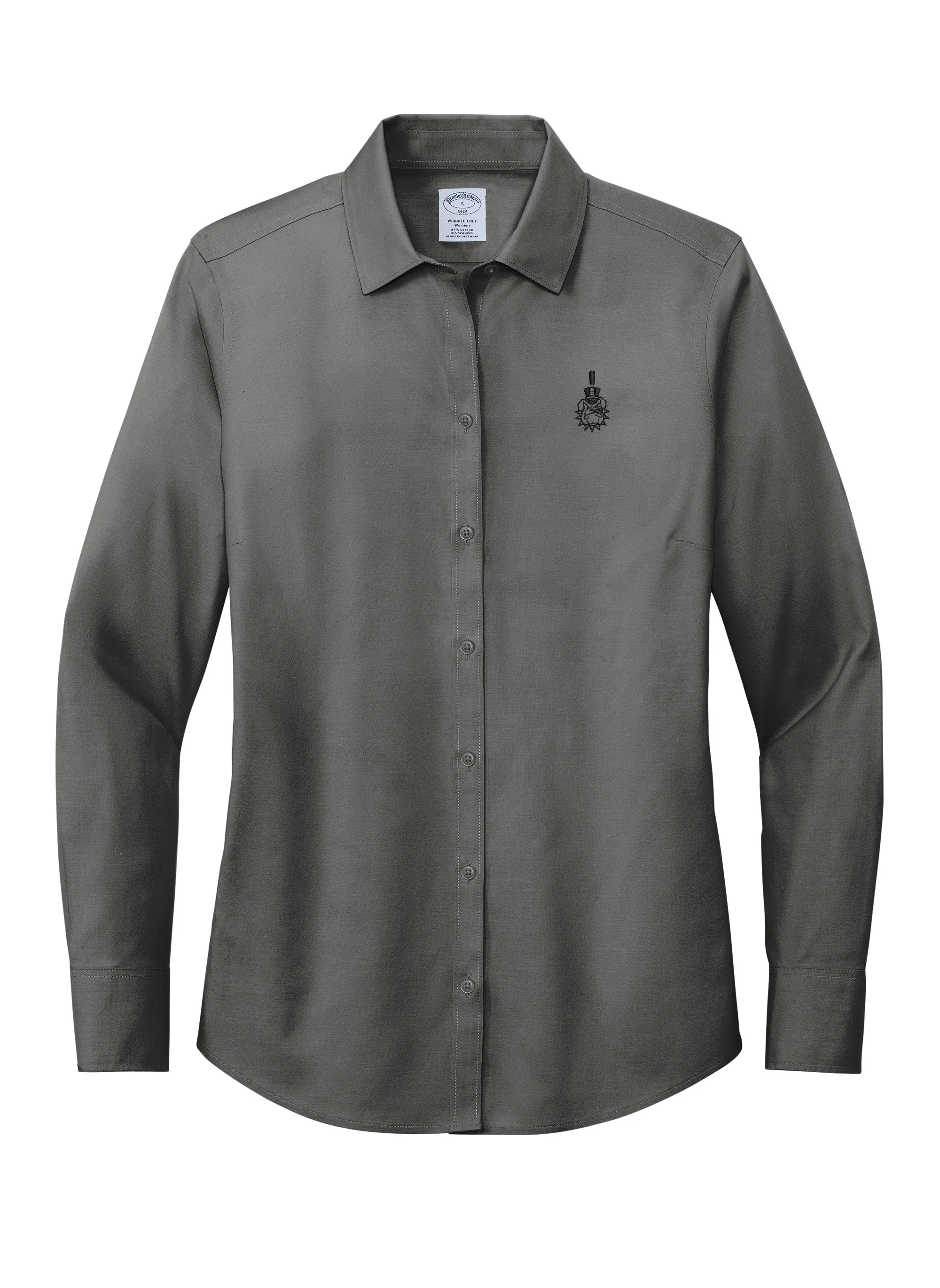 The Citadel, Spike, Brooks Brothers® Women’s Wrinkle-Free Stretch Pinpoint Shirt