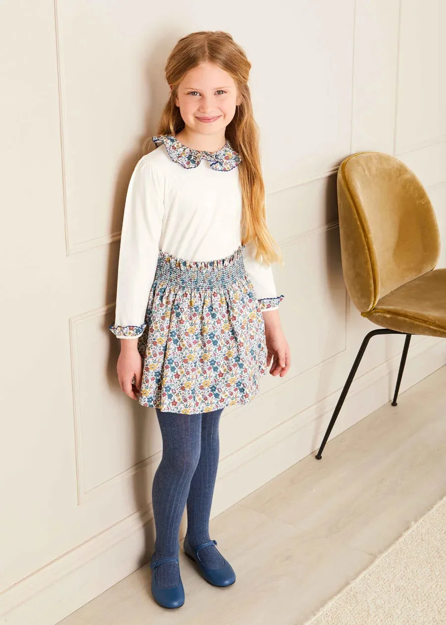 The Classic Burgundy Fair Isle Cardigan Girl Look