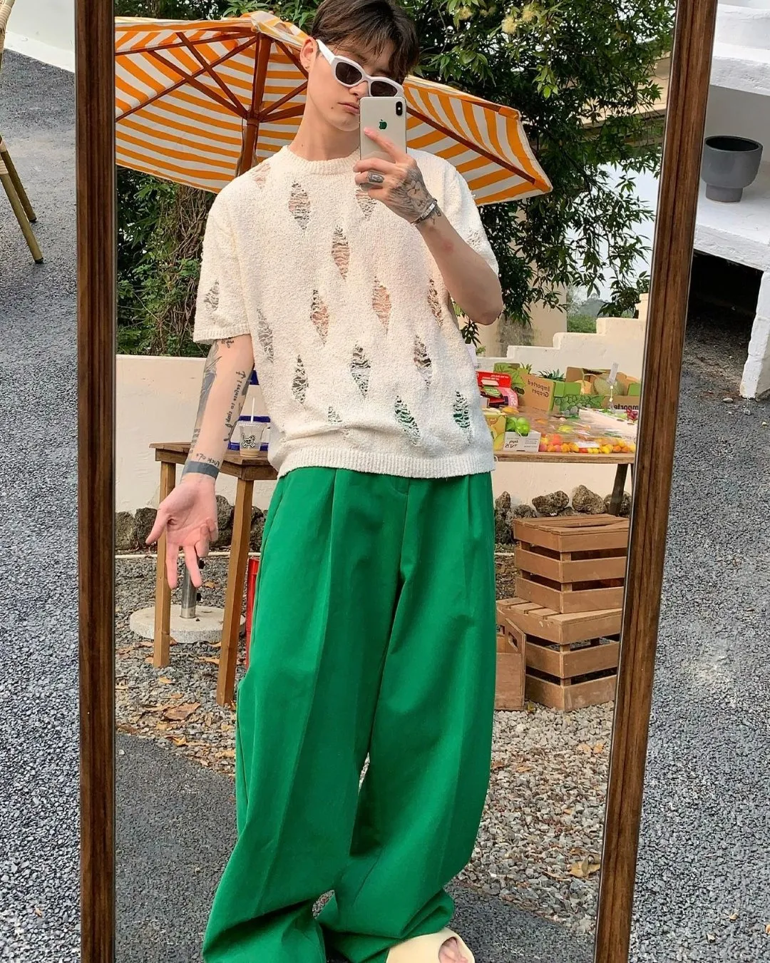 Trending Color Wide Pants CBJ0028