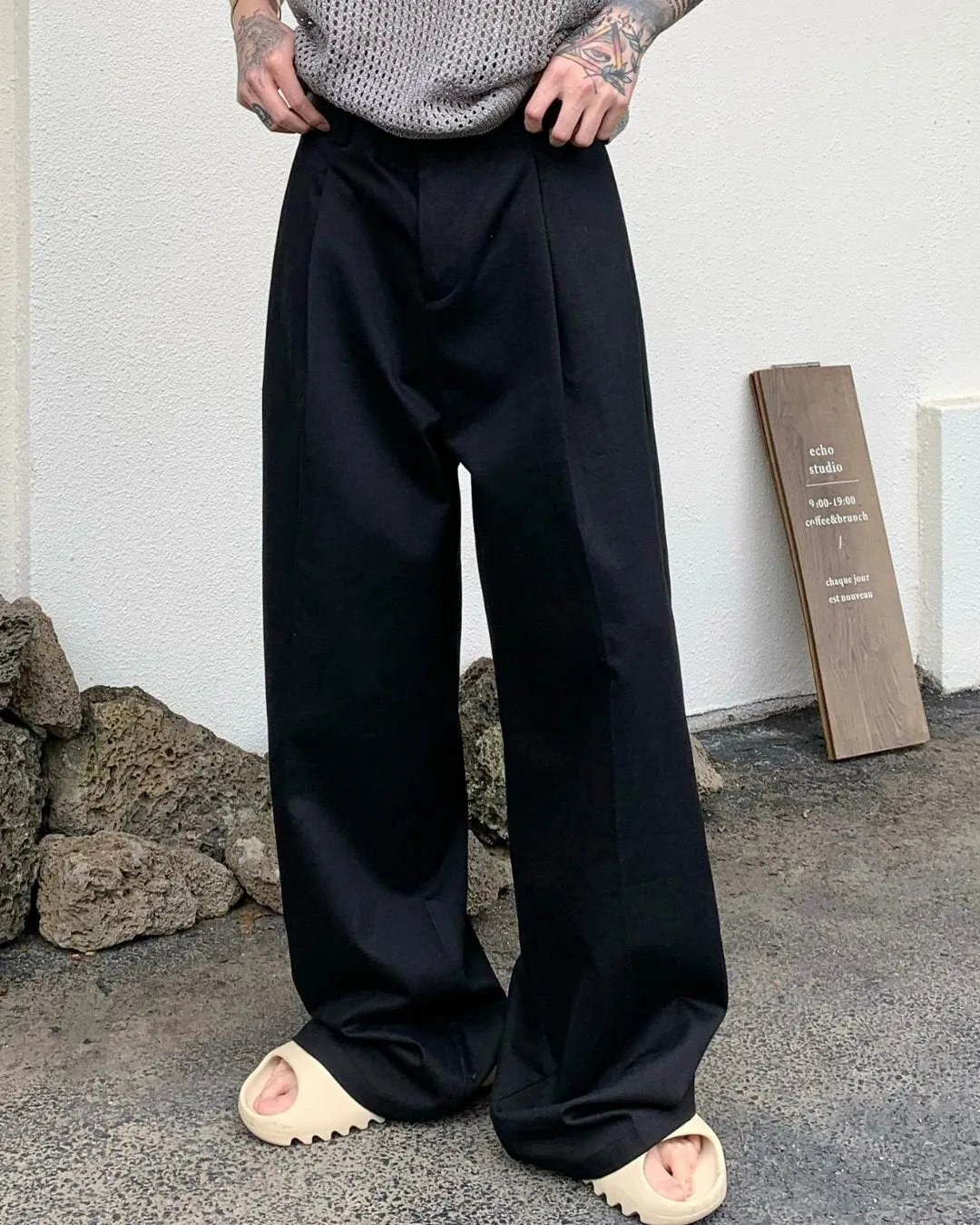 Trending Color Wide Pants CBJ0028