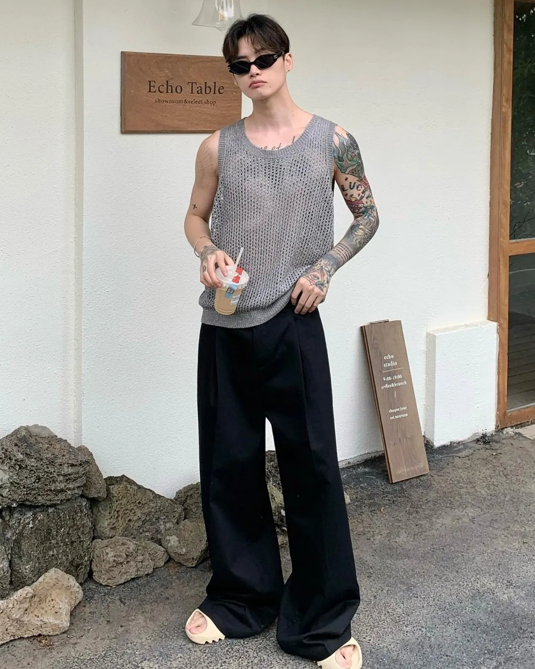 Trending Color Wide Pants CBJ0028